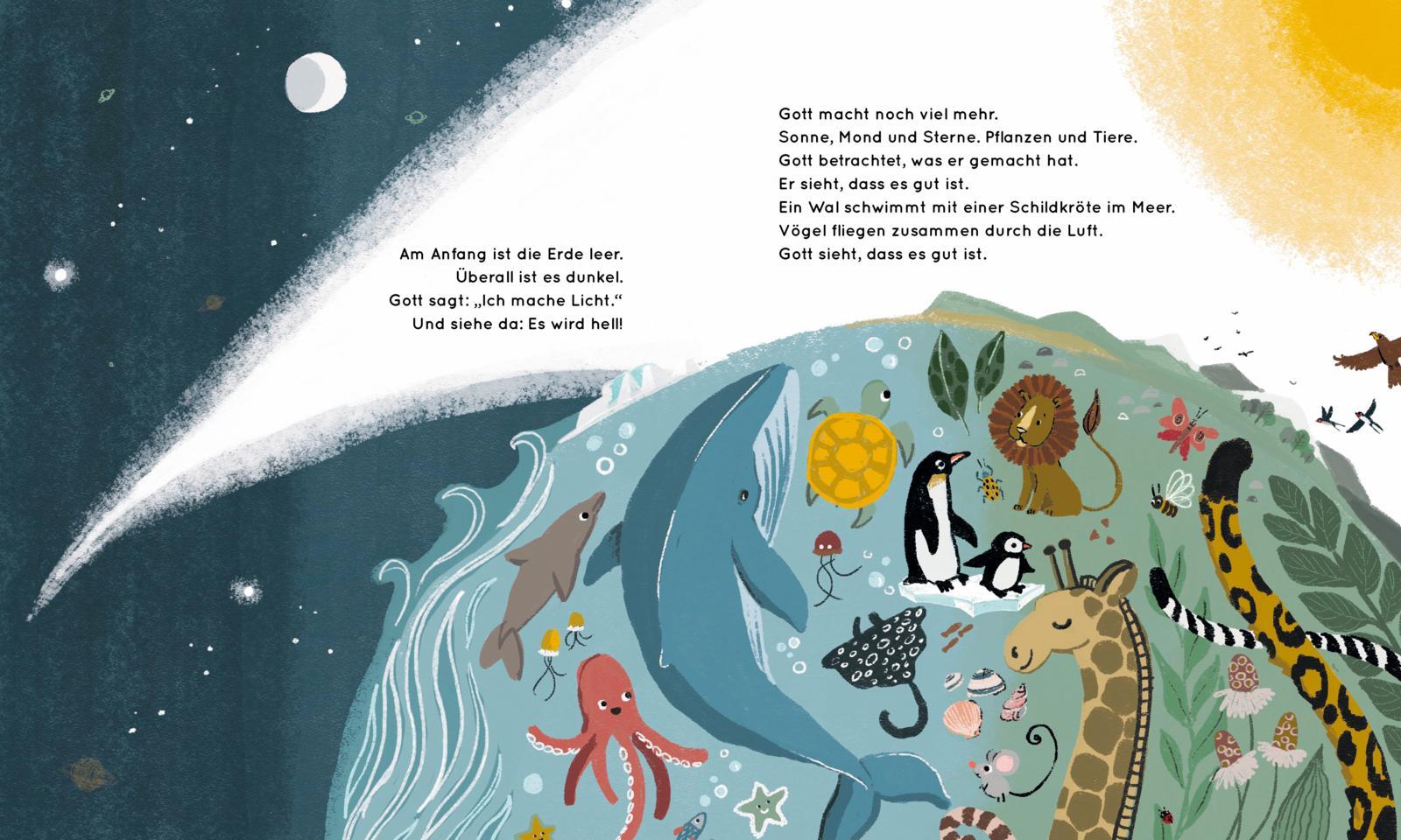 Beispielinhalt (Bild) Die Kinderbibel