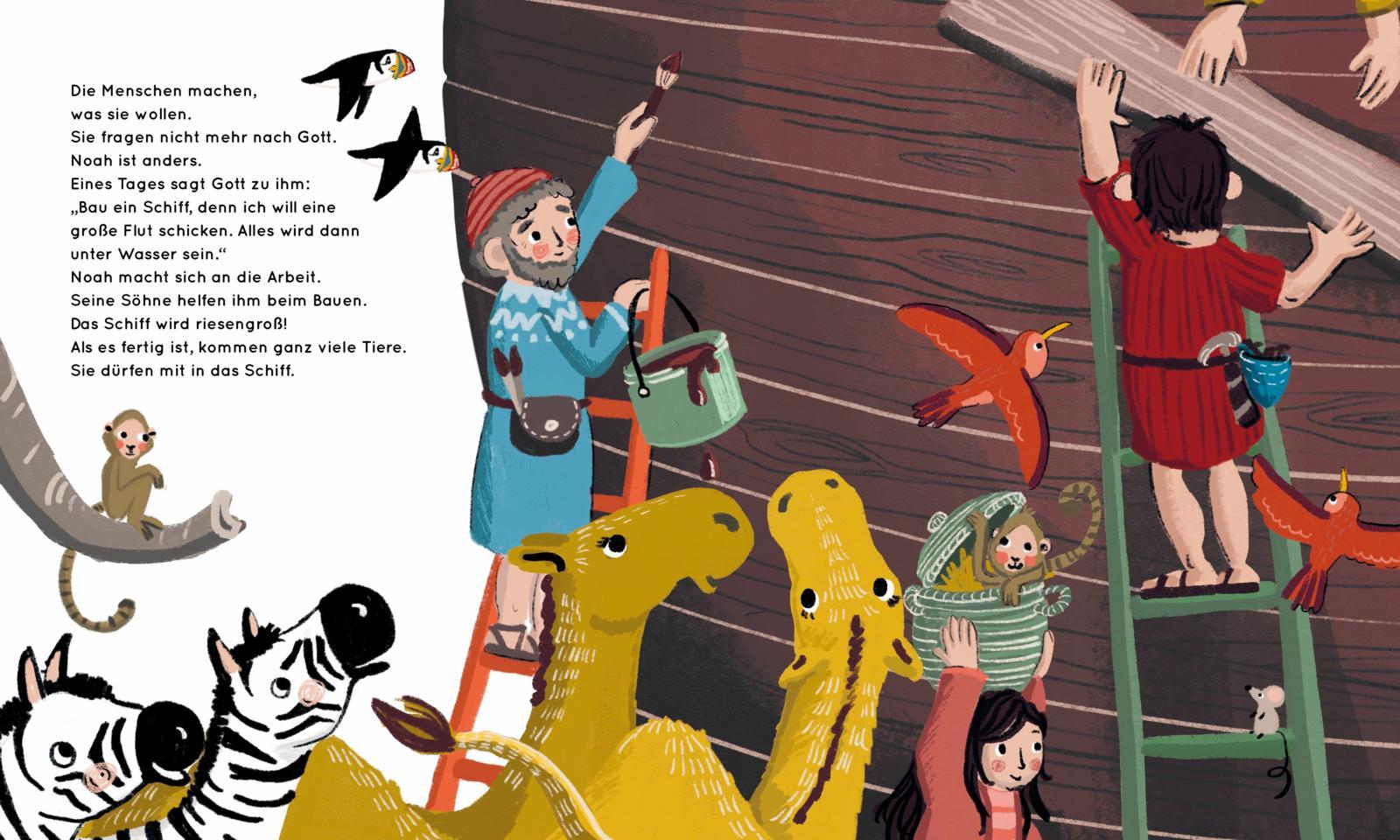 Beispielinhalt (Bild) Die Kinderbibel