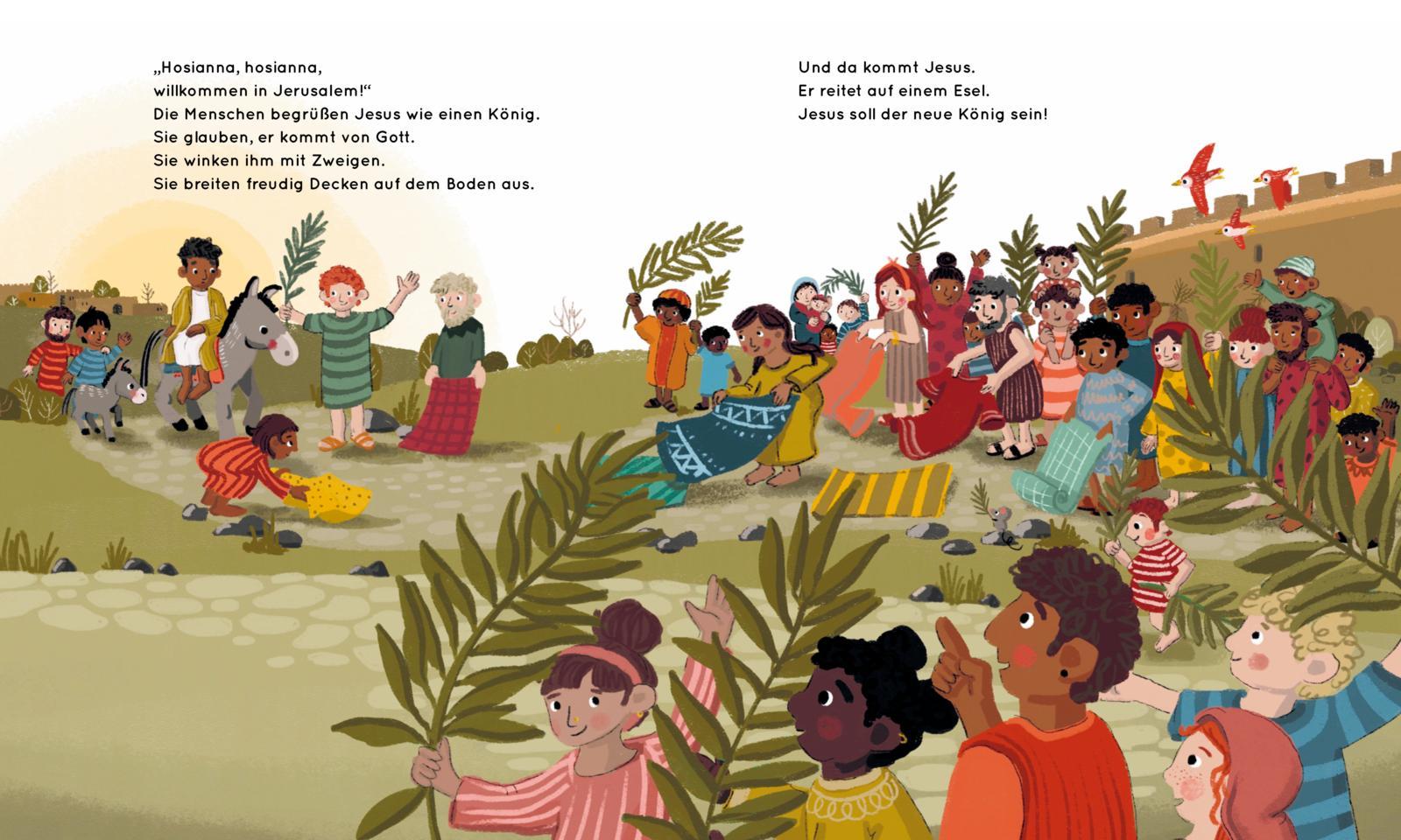 Beispielinhalt (Bild) Die Kinderbibel