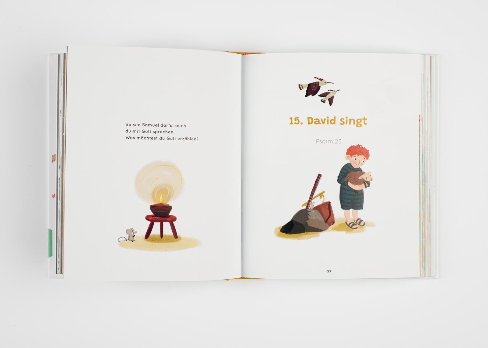 Beispielinhalt (Bild) Die Kinderbibel