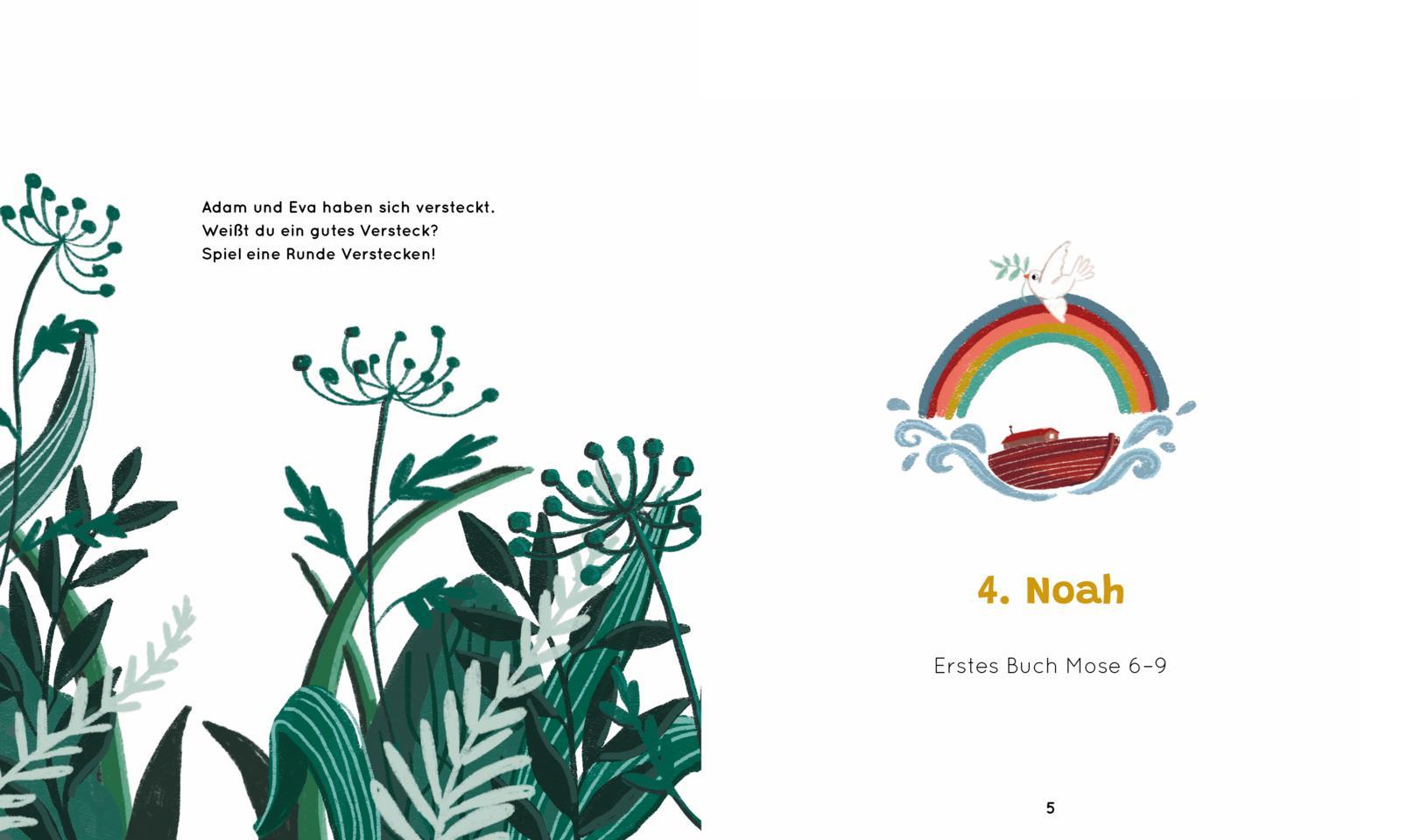 Beispielinhalt (Bild) Die Kinderbibel