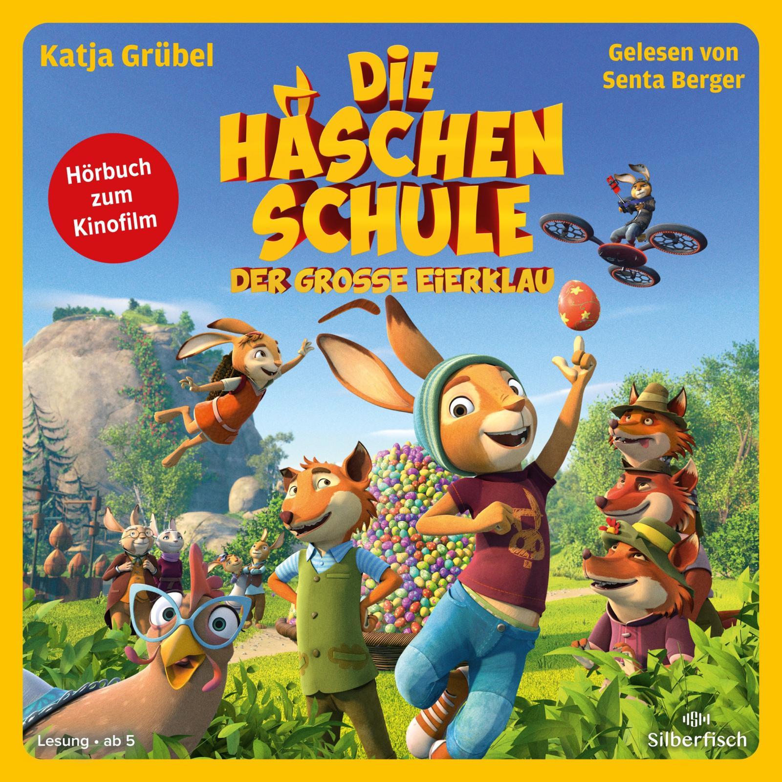 Vorderes Coverbild Die Häschenschule - Der große Eierklau