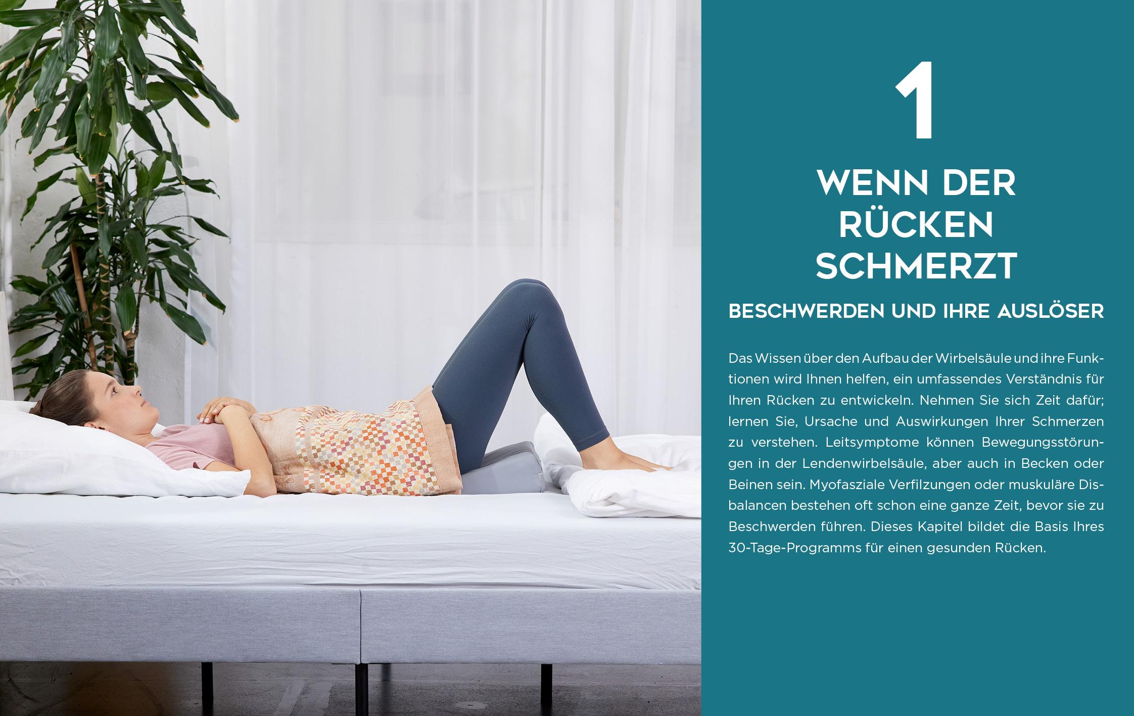 Beispielinhalt (Bild) Rücken - schmerzfrei in 30 Tagen