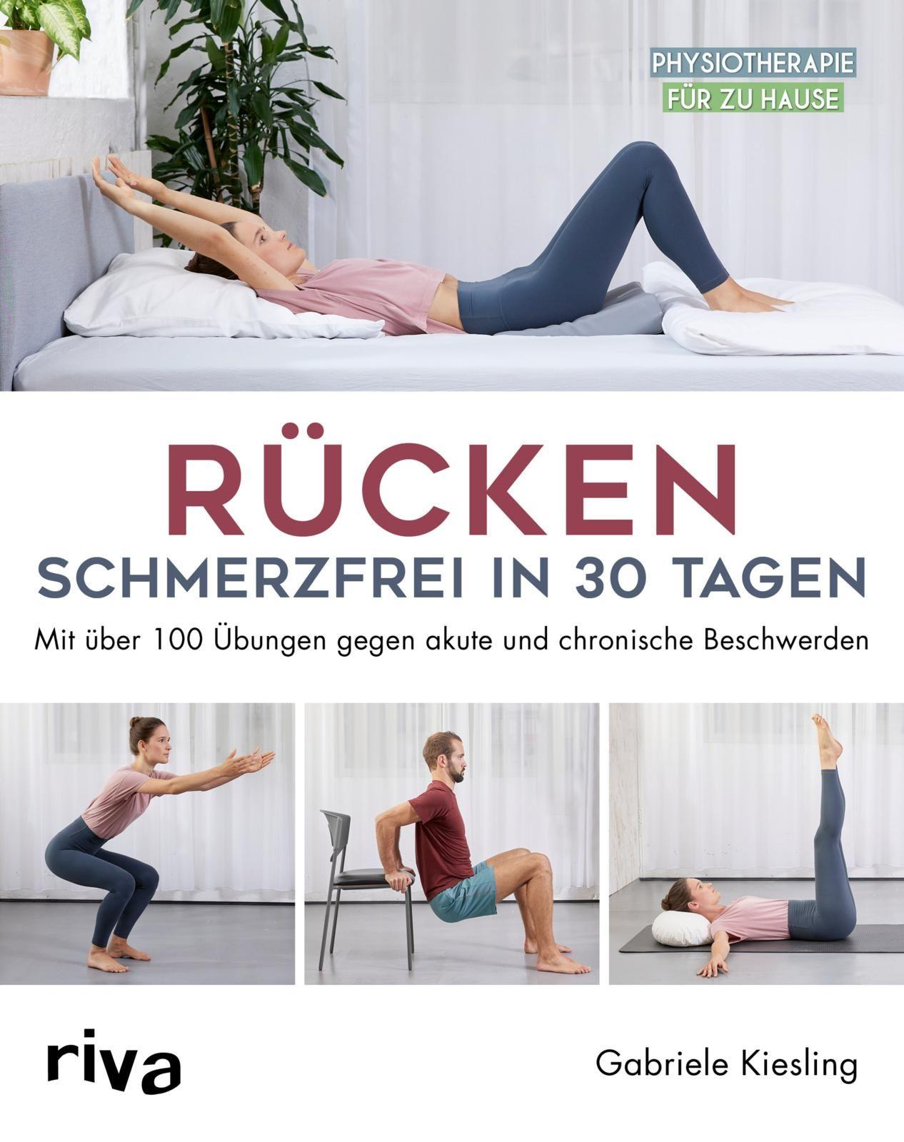 Vorderes Coverbild Rücken - schmerzfrei in 30 Tagen