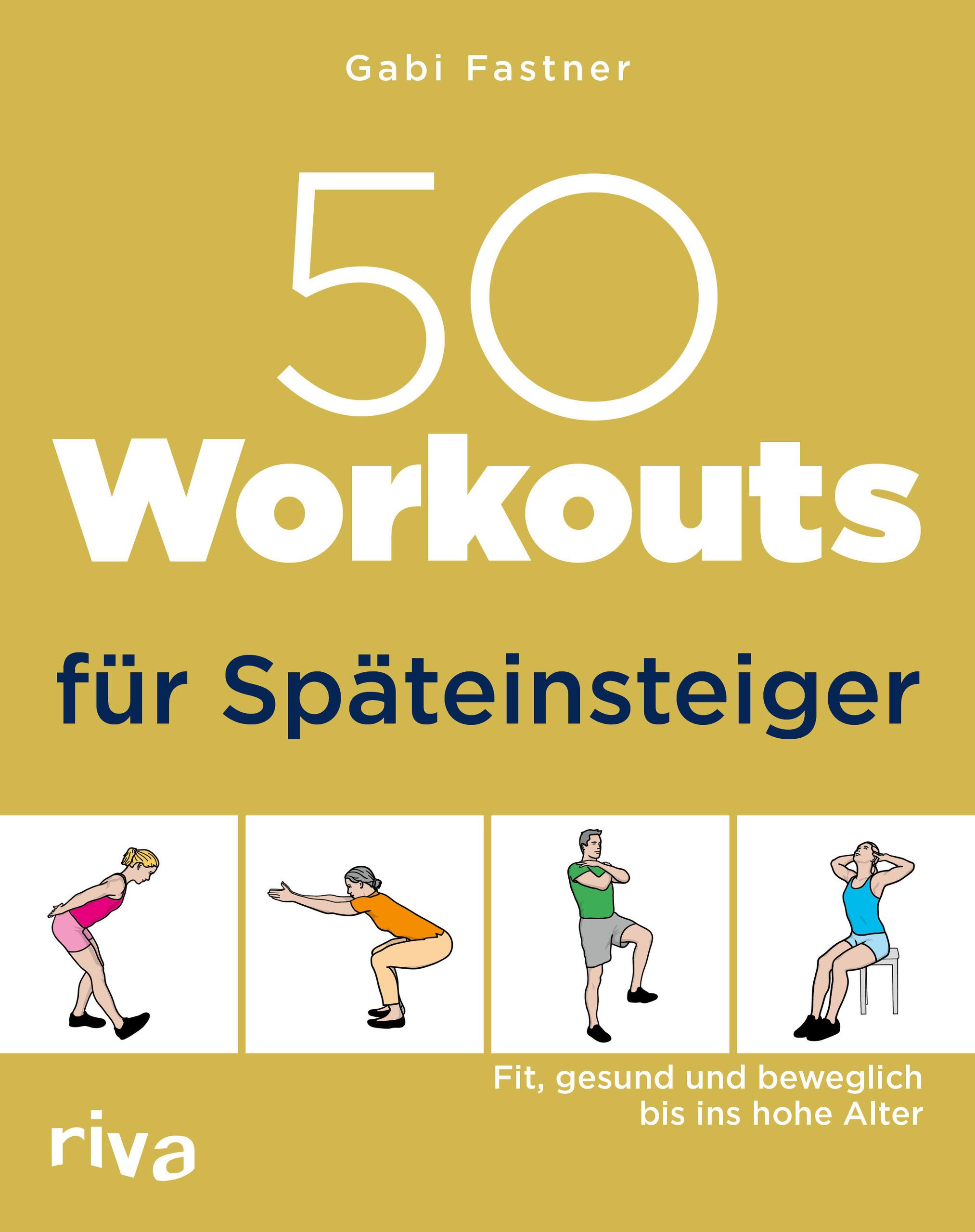 Vorderes Coverbild 50 Workouts für Späteinsteiger