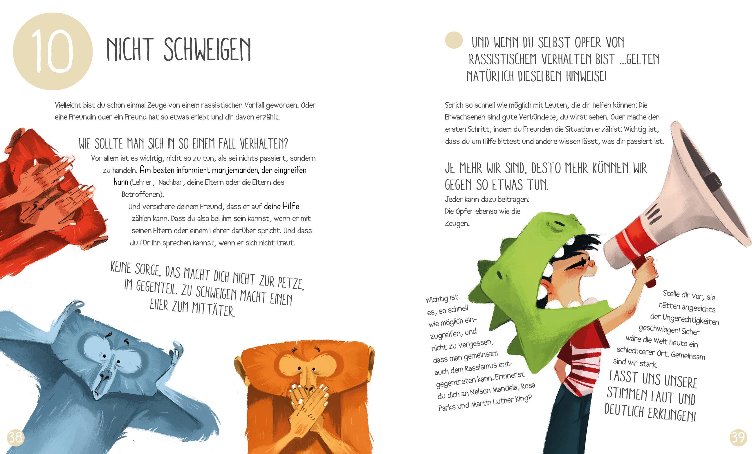 Beispielinhalt (Bild) 10 Ideen für mehr Toleranz