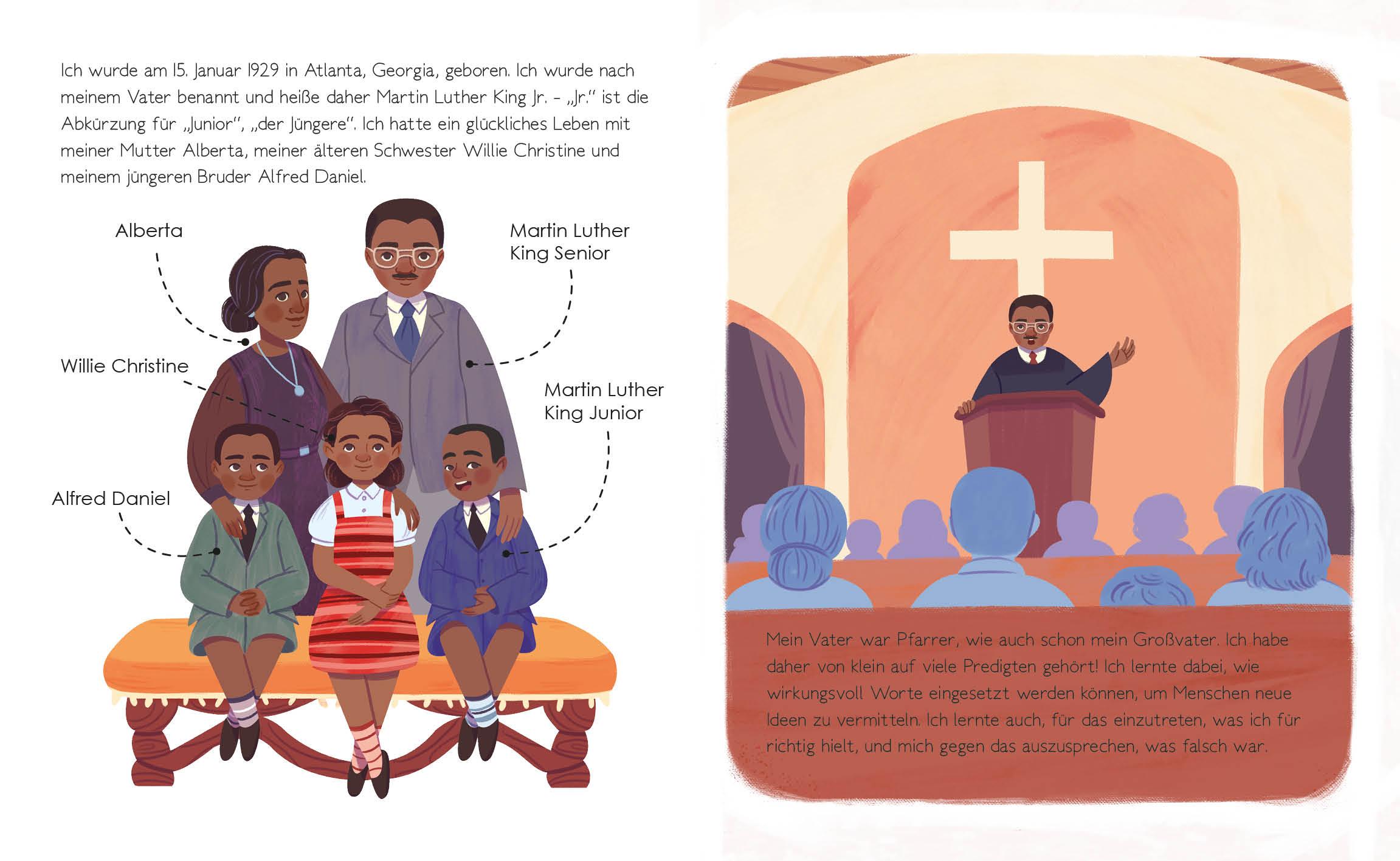 Beispielinhalt (Bild) Total Genial! Martin Luther King