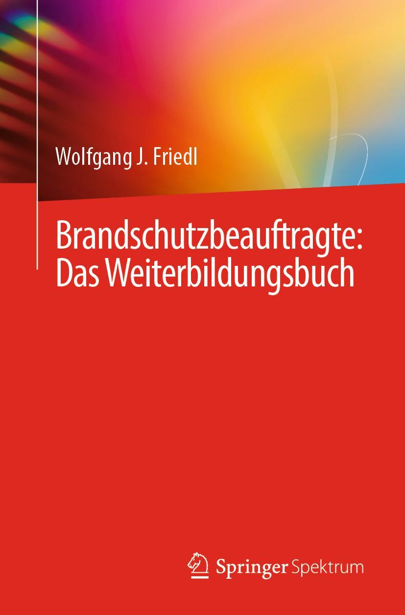 Vorderes Coverbild Brandschutzbeauftragte: Das Weiterbildungsbuch