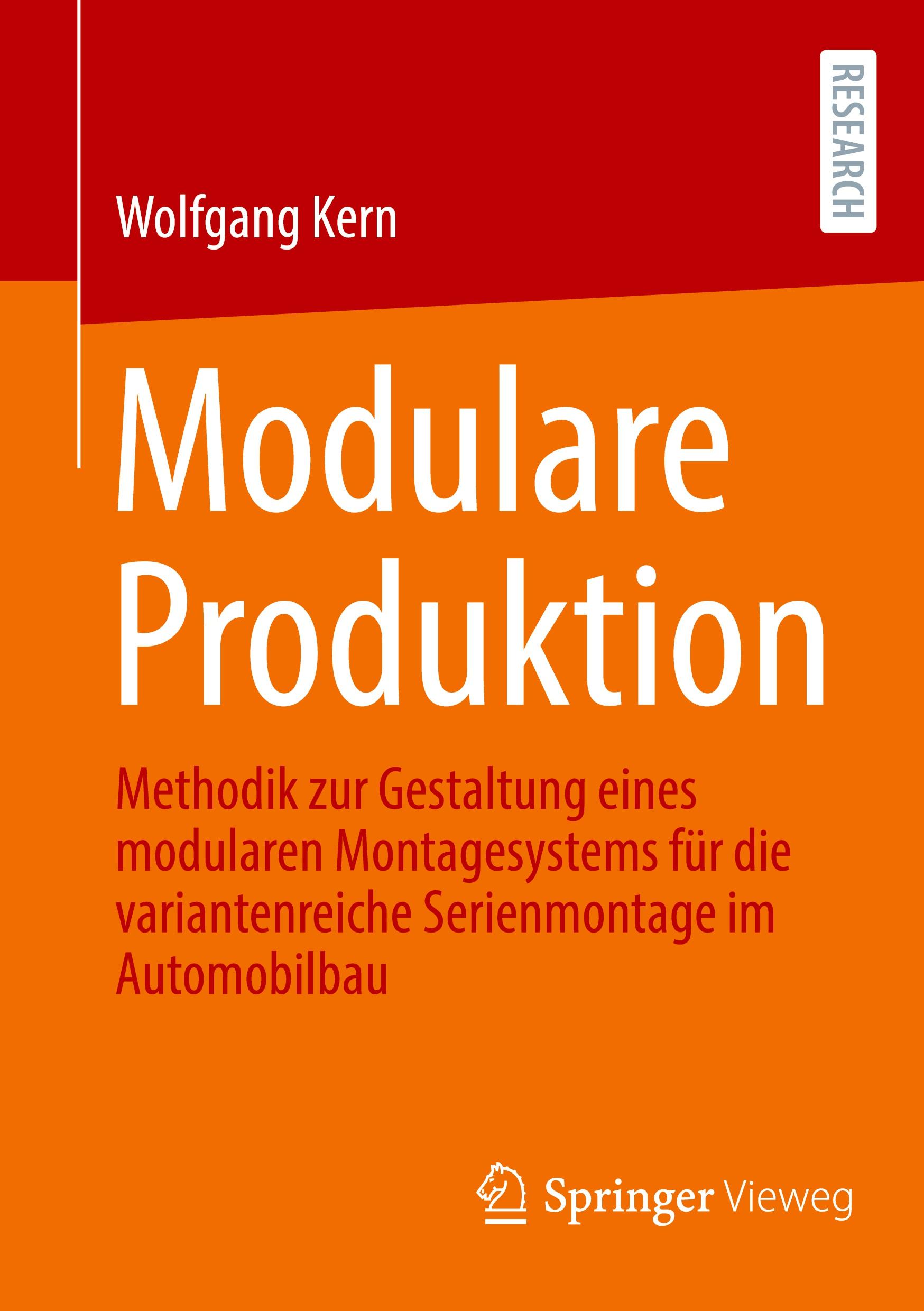 Vorderes Coverbild Modulare Produktion