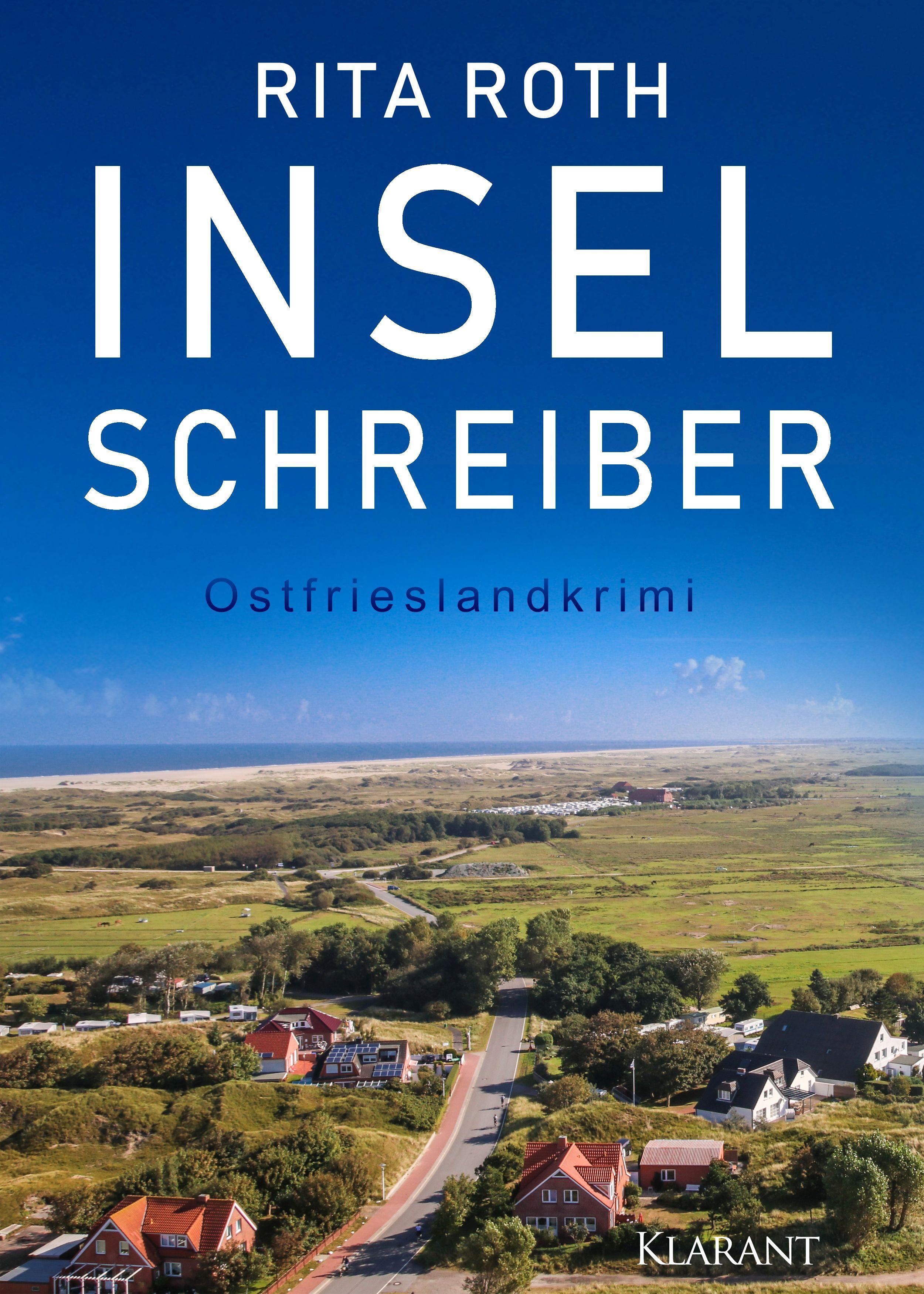 Vorderes Coverbild Inselschreiber. Ostfrieslandkrimi