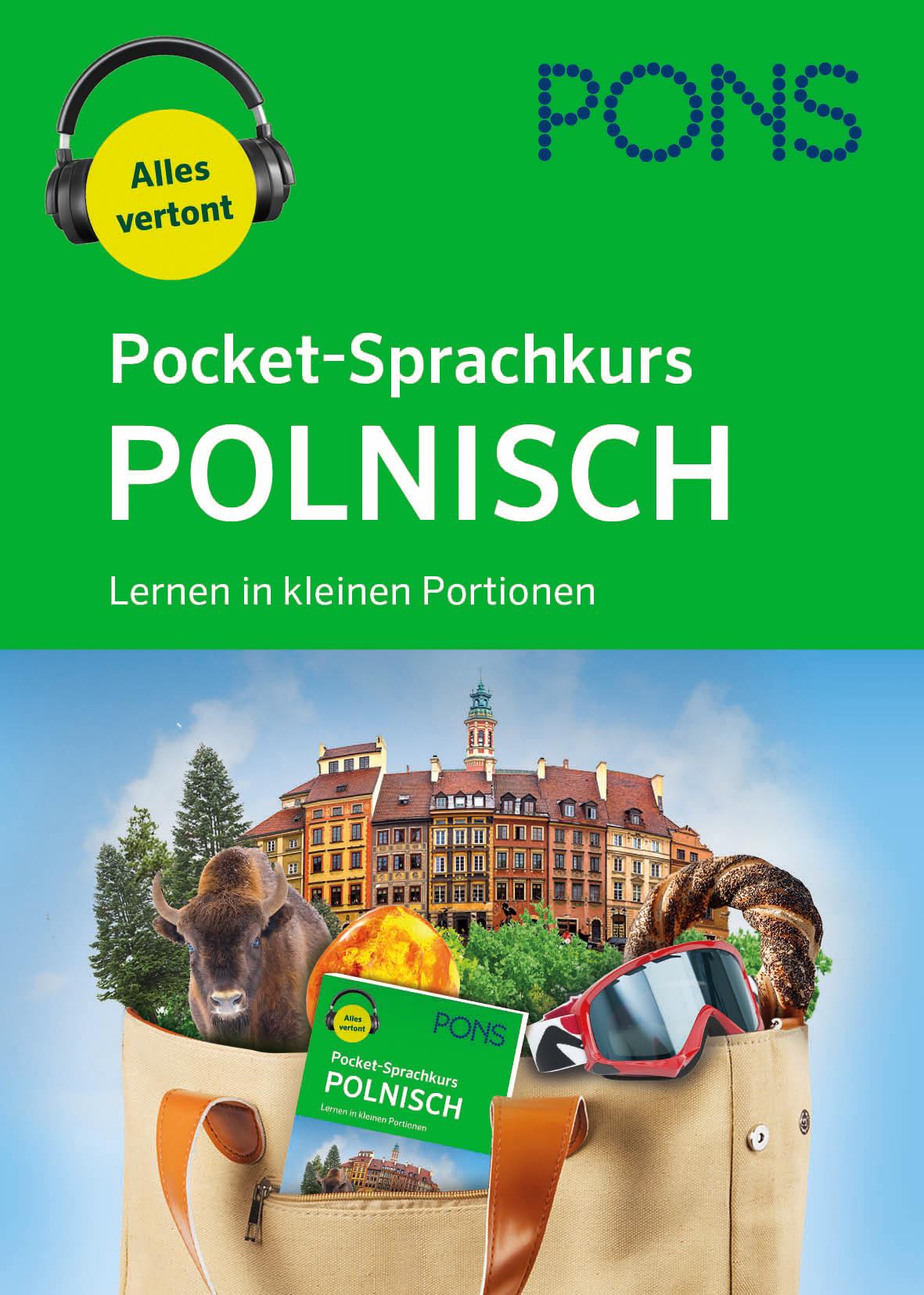 Vorderes Coverbild PONS Pocket-Sprachkurs Polnisch