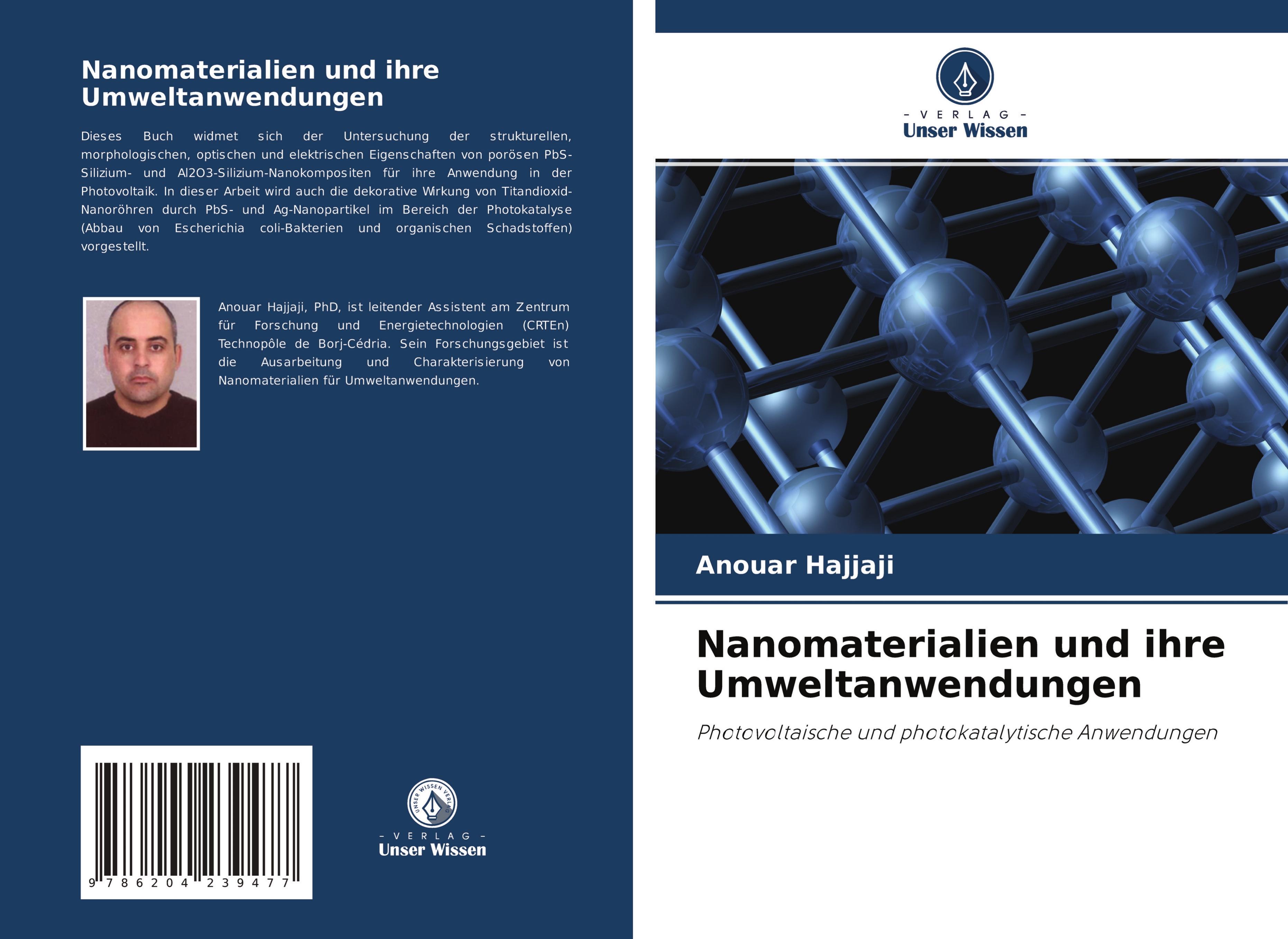 Vorderes Coverbild Nanomaterialien und ihre Umweltanwendungen
