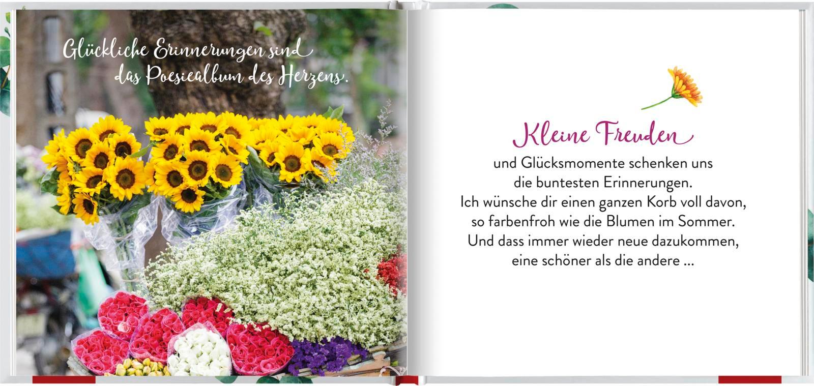 Beispielinhalt (Bild) Zum Geburtstag viele gute Wünsche