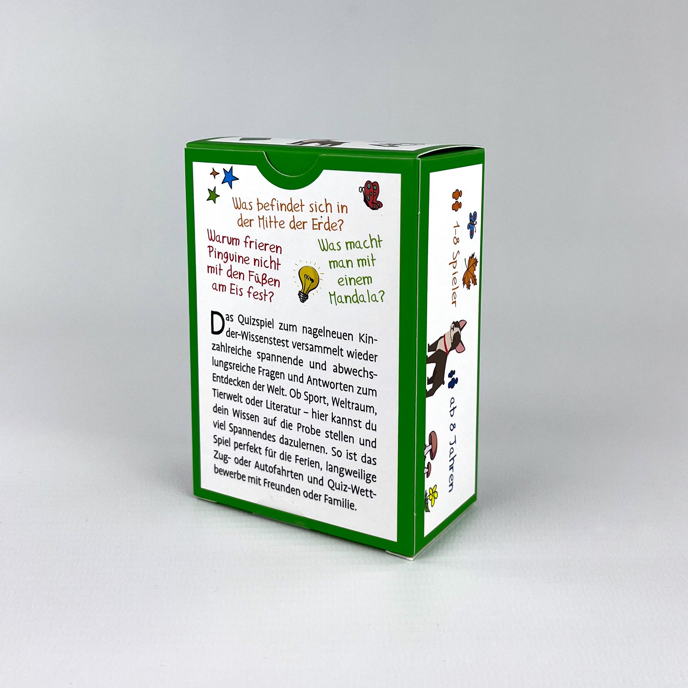 Beispielinhalt (Bild) Der nagelneue Wissenstest für Kinder - Was weißt du über die Welt?