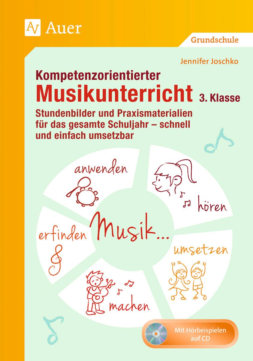Vorderes Coverbild Kompetenzorientierter Musikunterricht 3. Klasse