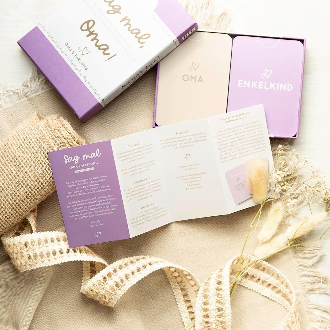 Beispielinhalt (Bild) Elma van Vliet, Sag mal, Oma!