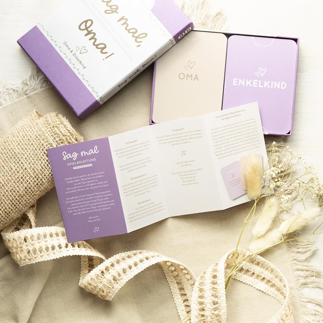 Beispielinhalt (Bild) Elma van Vliet, Sag mal, Oma!