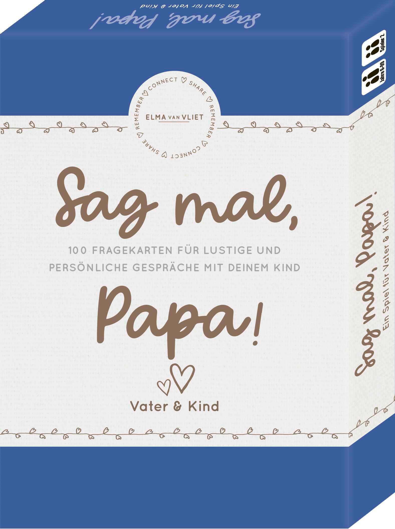 Vorderes Coverbild Elma van Vliet Sag mal, Papa!