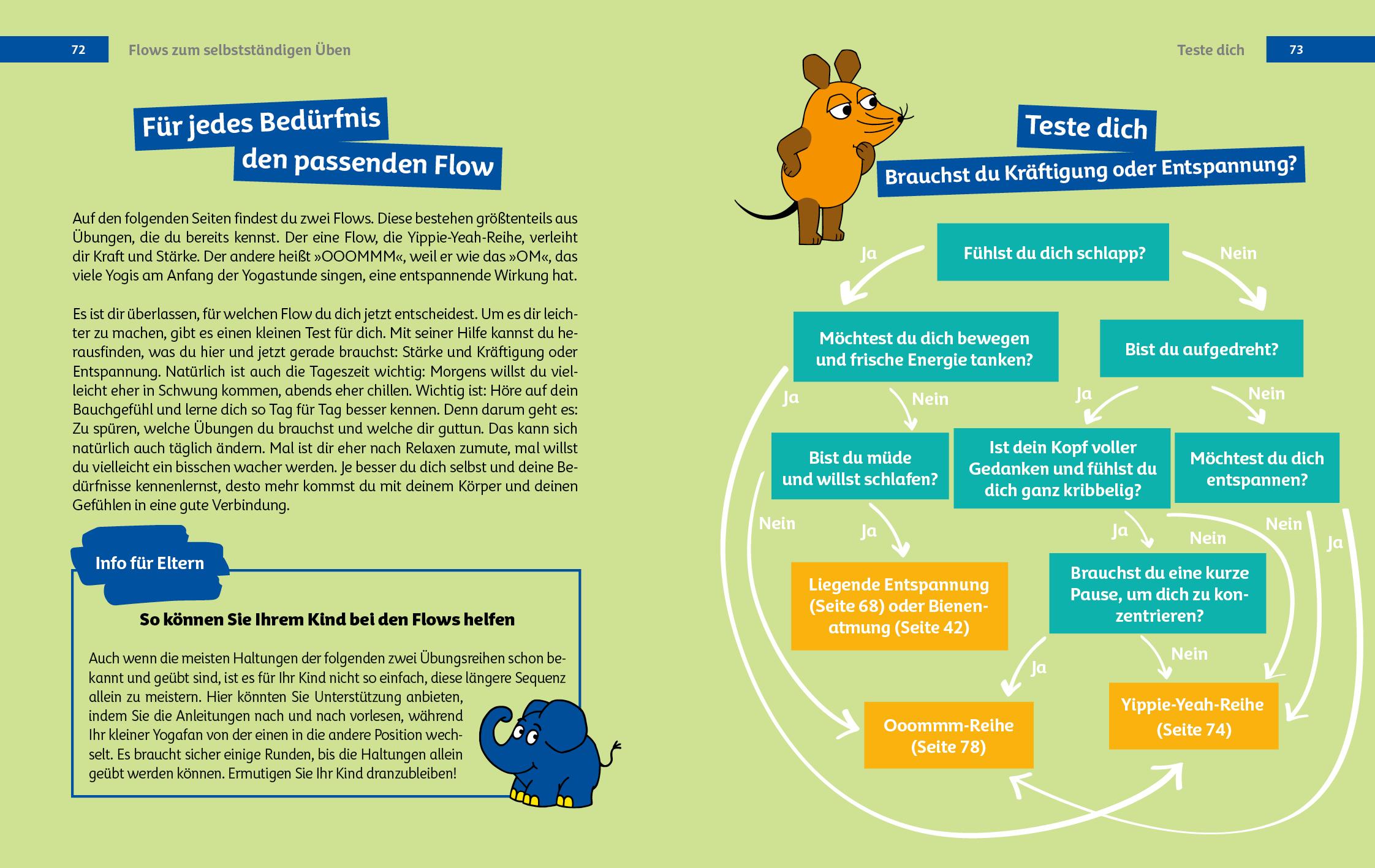 Beispielinhalt (Bild) Yoga mit der Maus