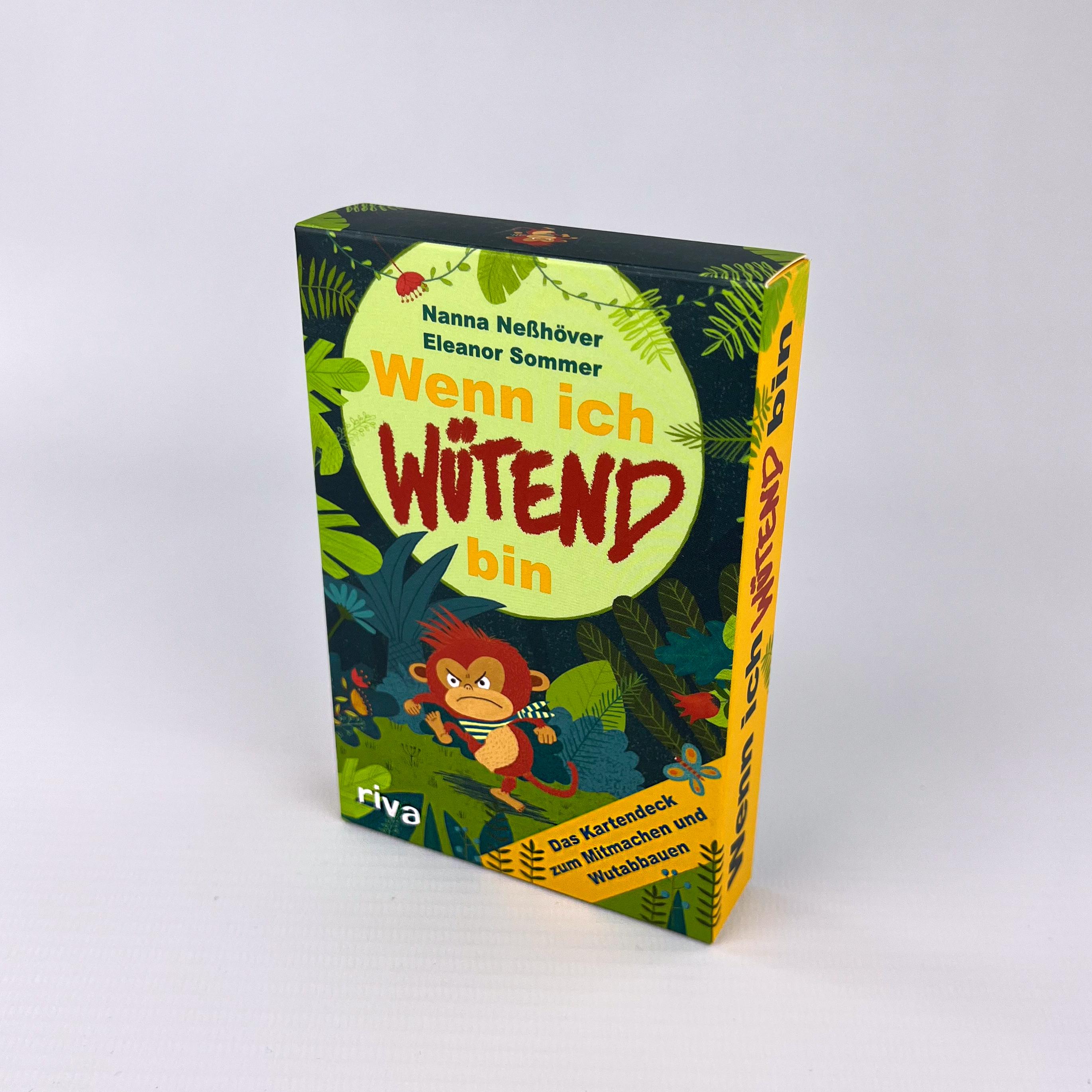 Beispielinhalt (Bild) Wenn ich wütend bin - Das Kartendeck zum Mitmachen und Wutabbauen