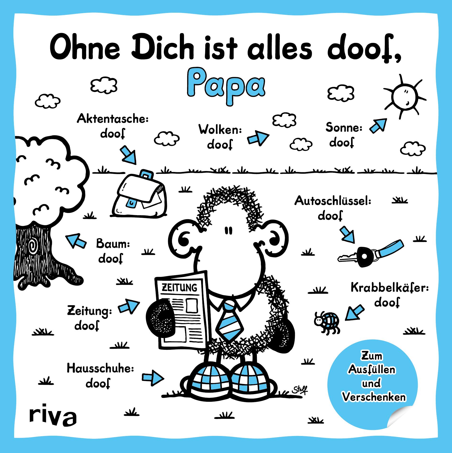 Vorderes Coverbild Ohne Dich ist alles doof, Papa