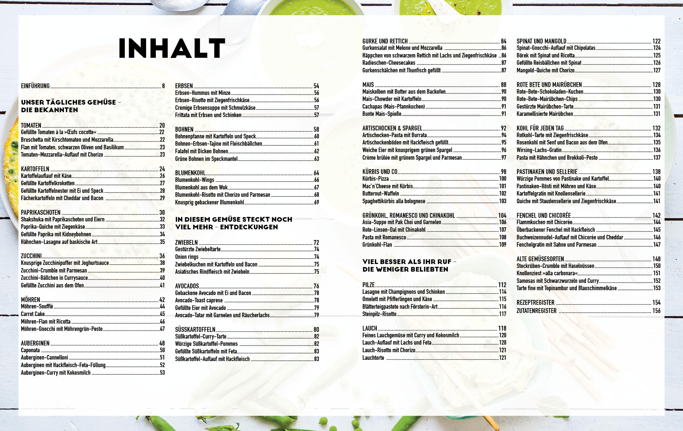 Beispielinhalt (Bild) Grandioses Gemüse