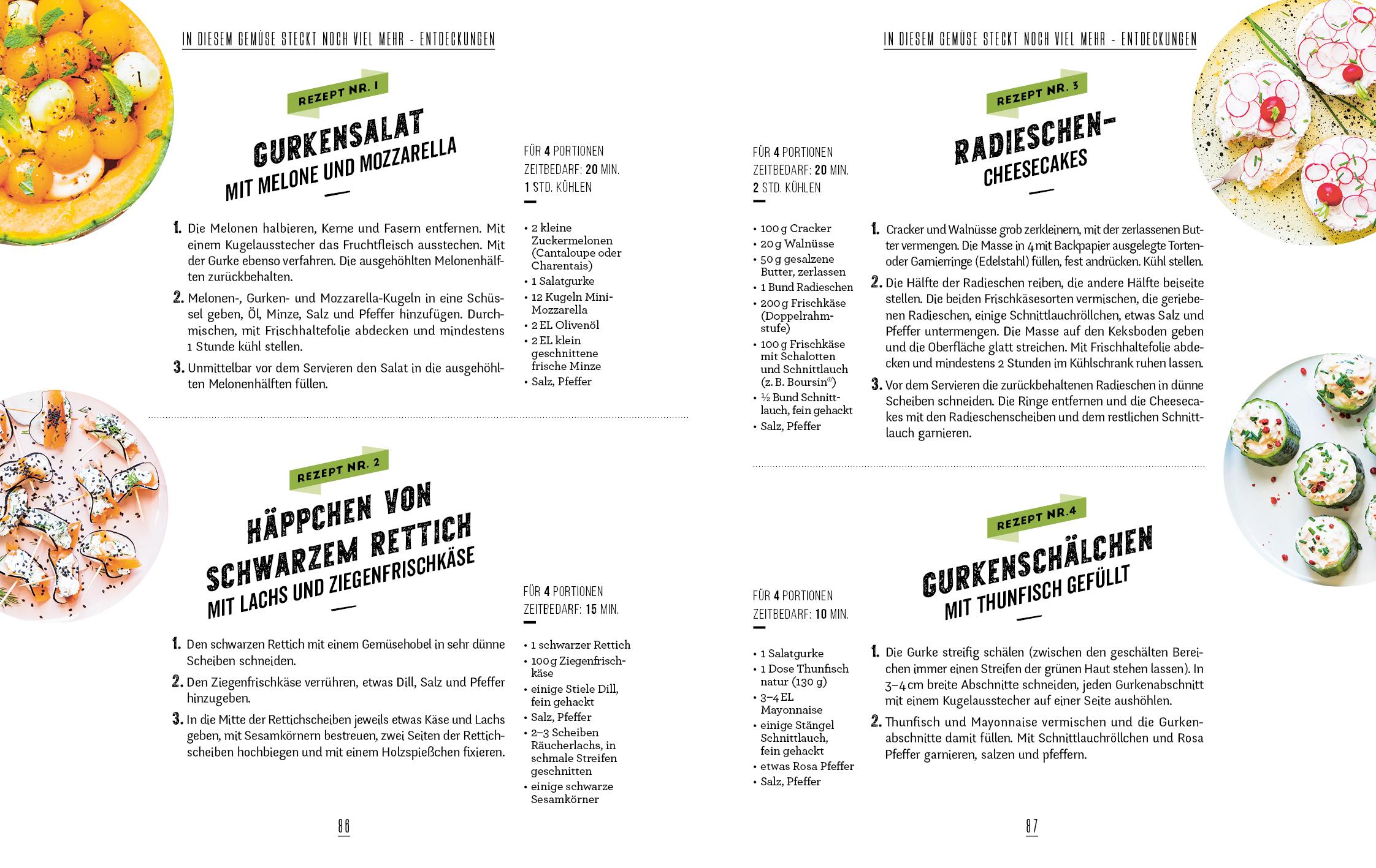 Beispielinhalt (Bild) Grandioses Gemüse