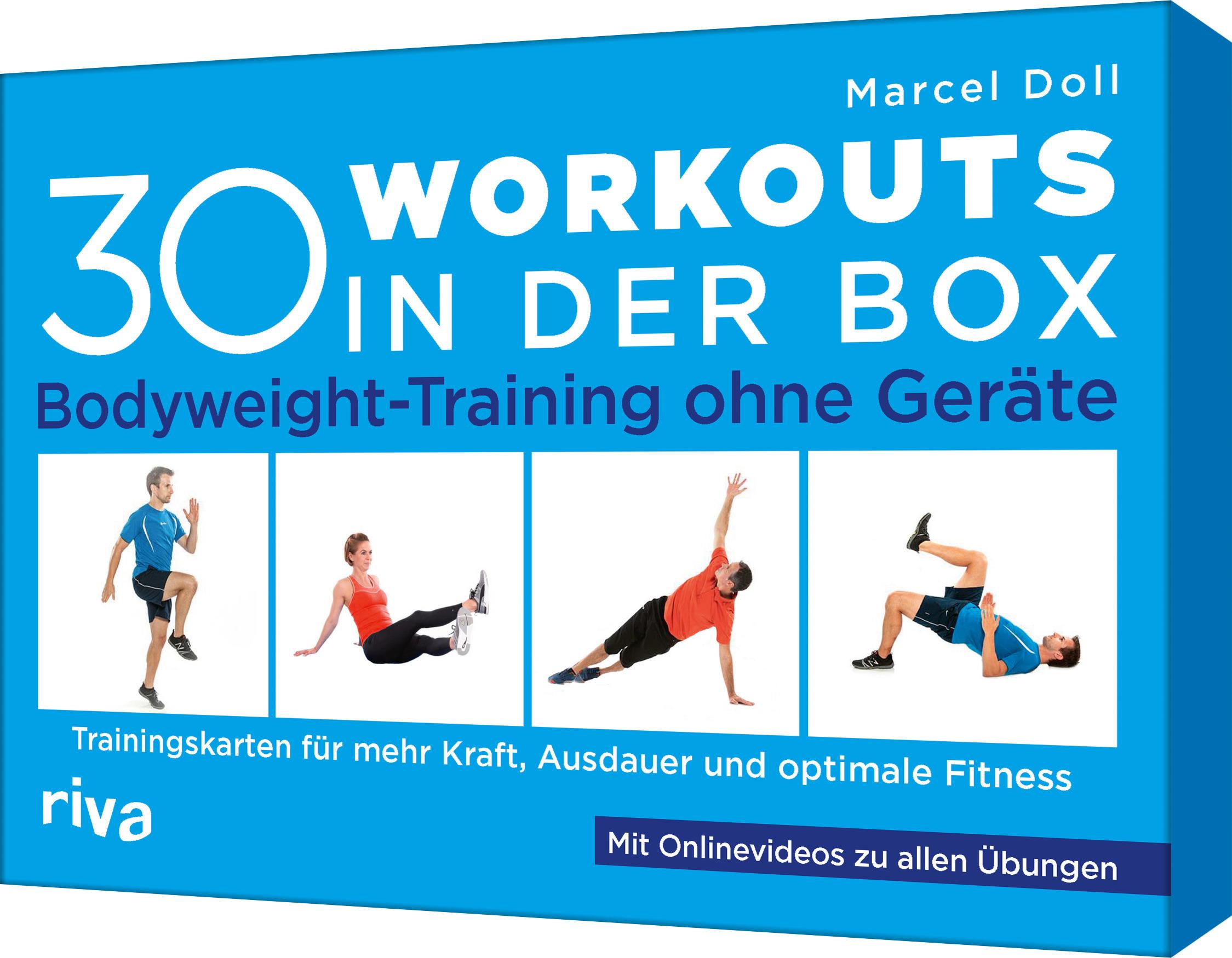 Vorderes Coverbild 30 Workouts in der Box -  Bodyweight-Training ohne Geräte