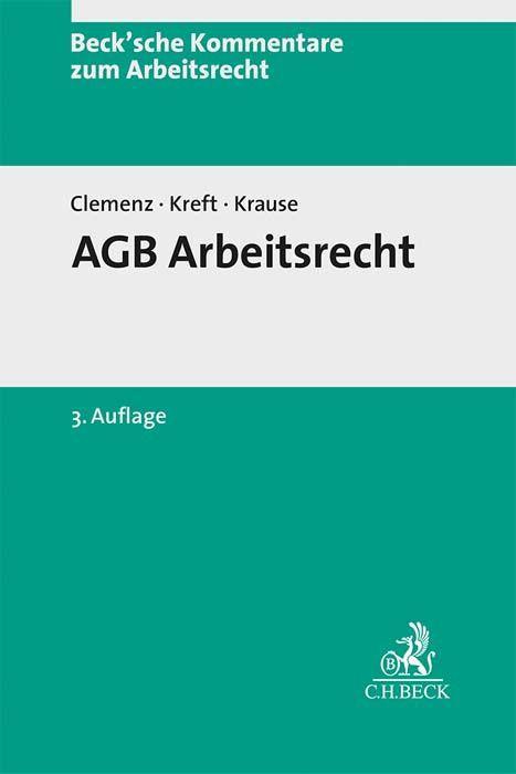 Vorderes Coverbild AGB-Arbeitsrecht