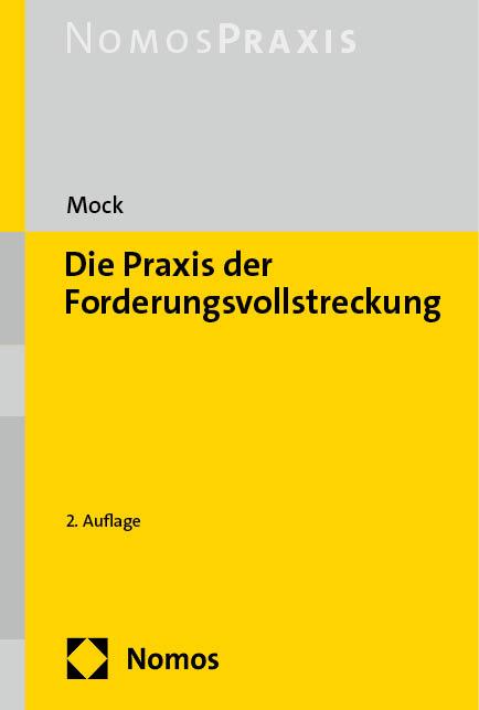 Vorderes Coverbild Die Praxis der Forderungsvollstreckung