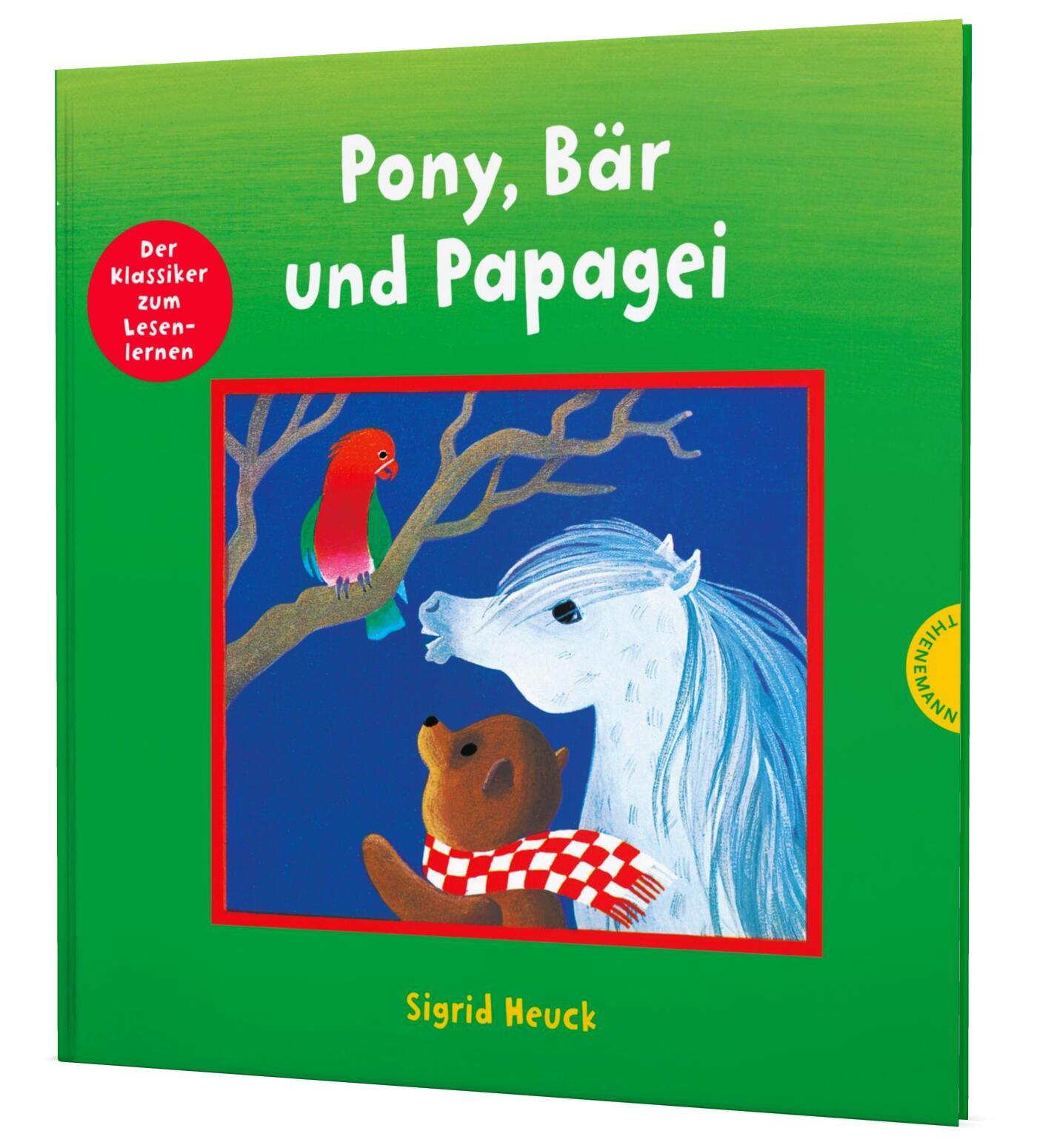 Vorderes Coverbild Pony, Bär und Papagei