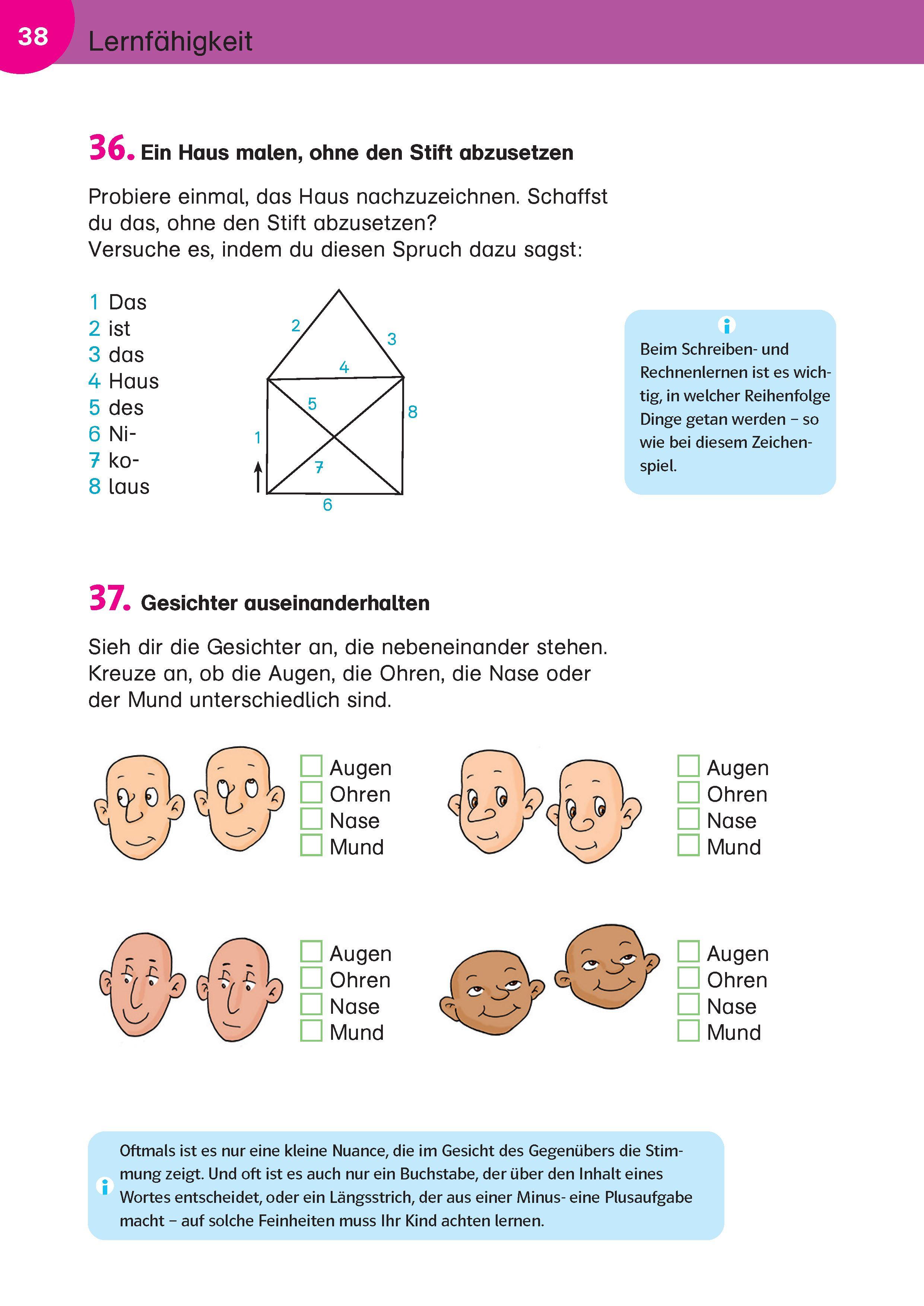 Beispielinhalt (Bild) So wird mein Kind schulreif