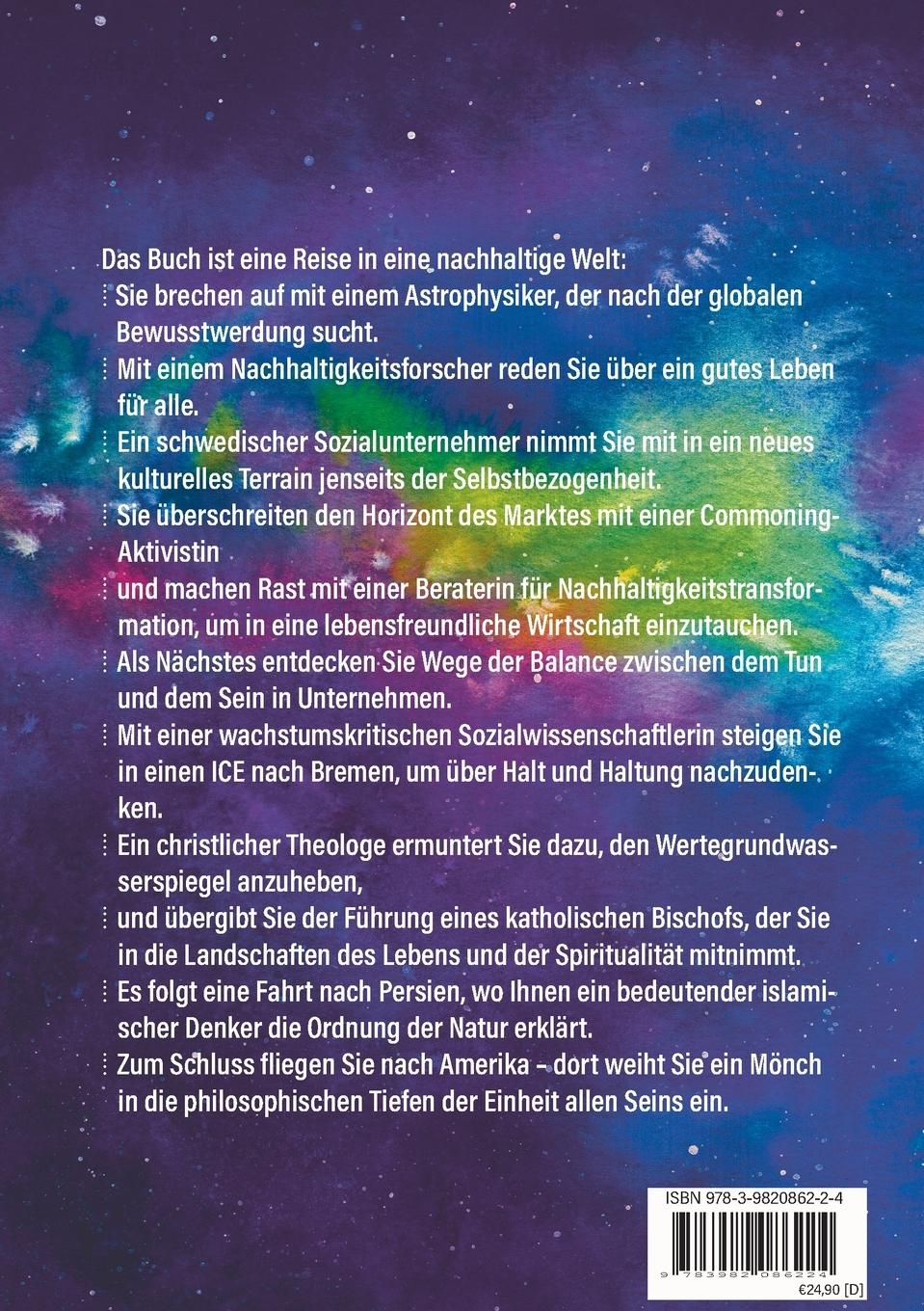 Rückseitencover Weltbild für den Blauen Planeten