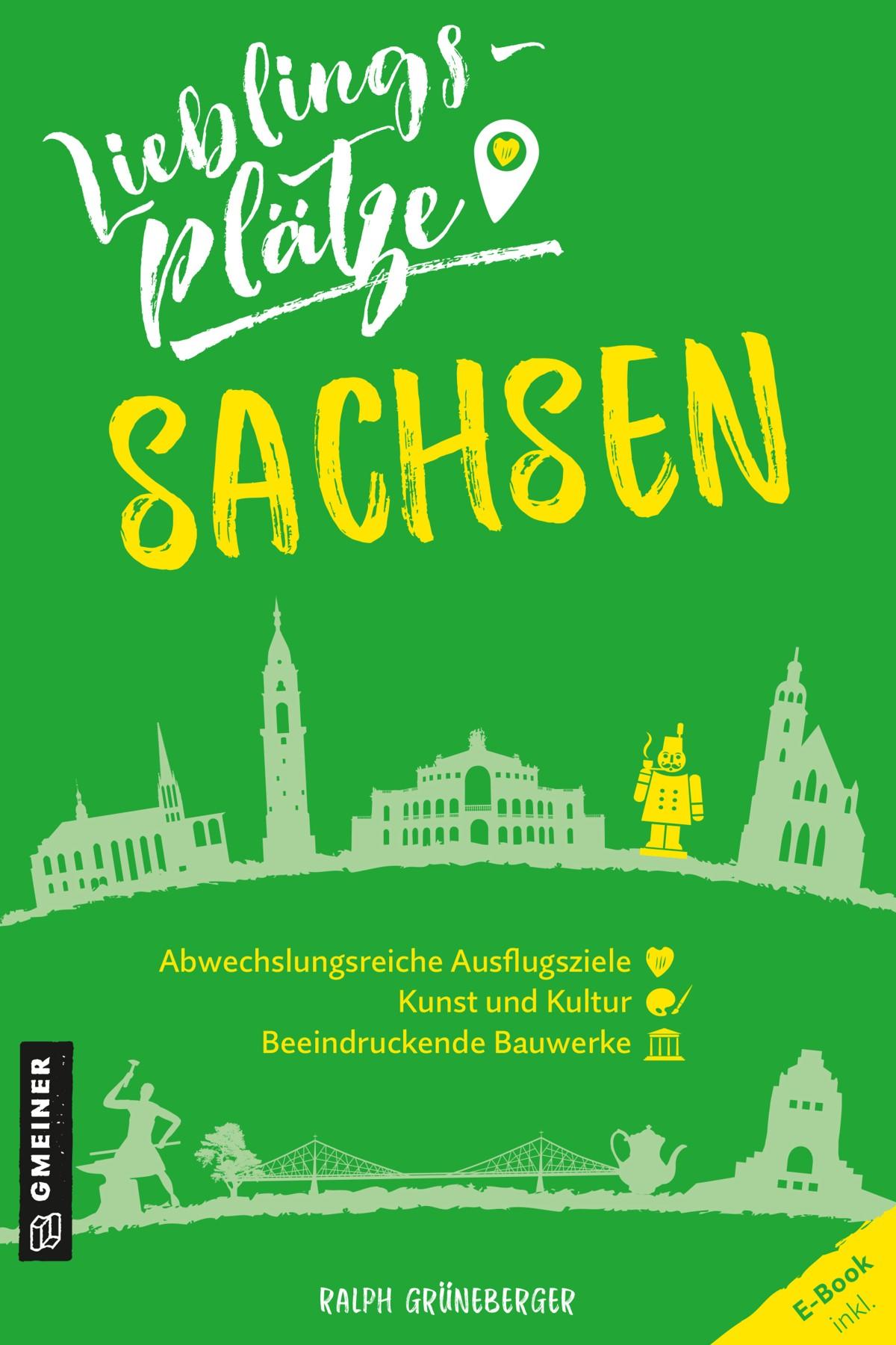 Vorderes Coverbild Lieblingsplätze Sachsen