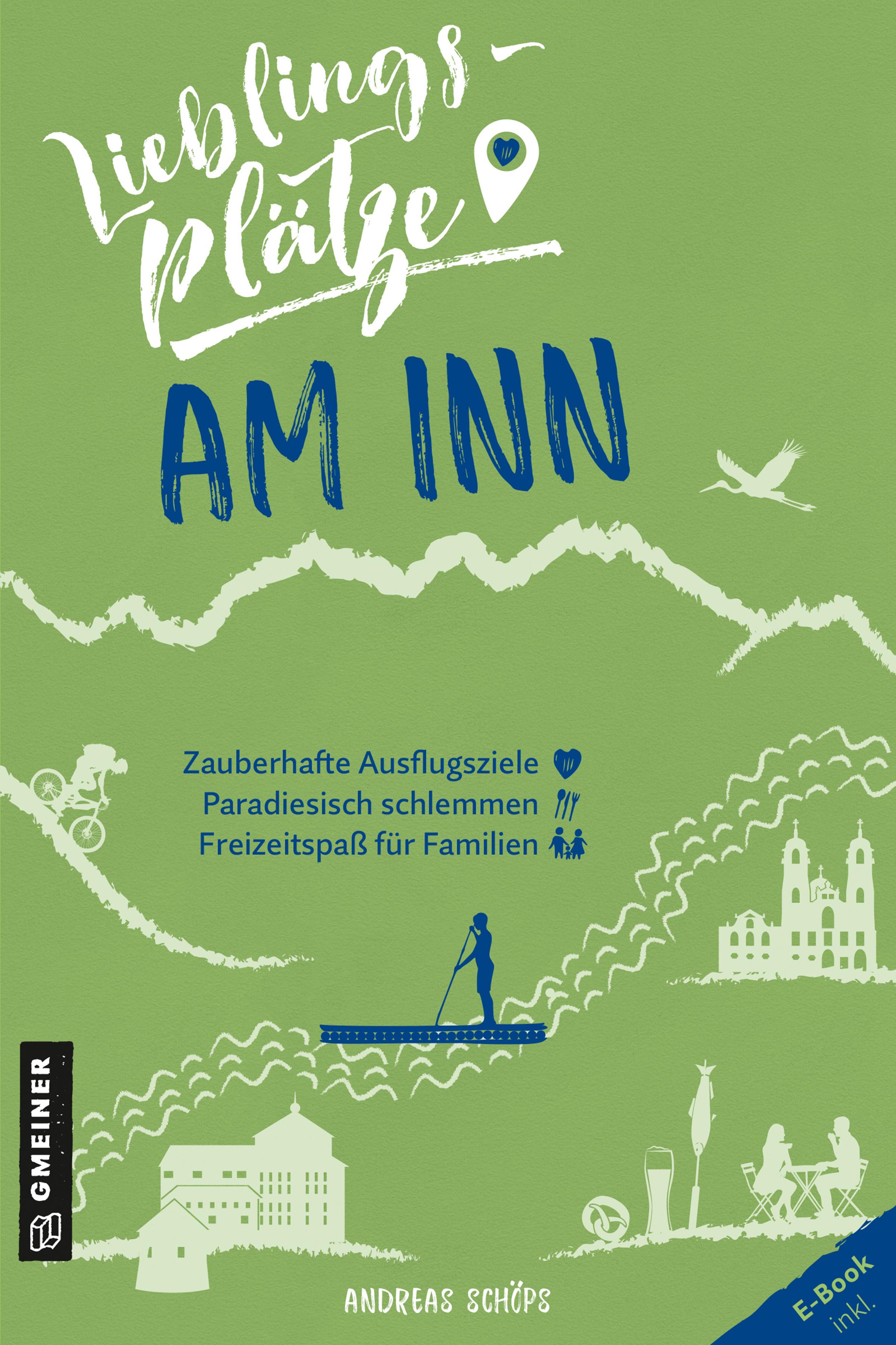 Vorderes Coverbild Lieblingsplätze am Inn