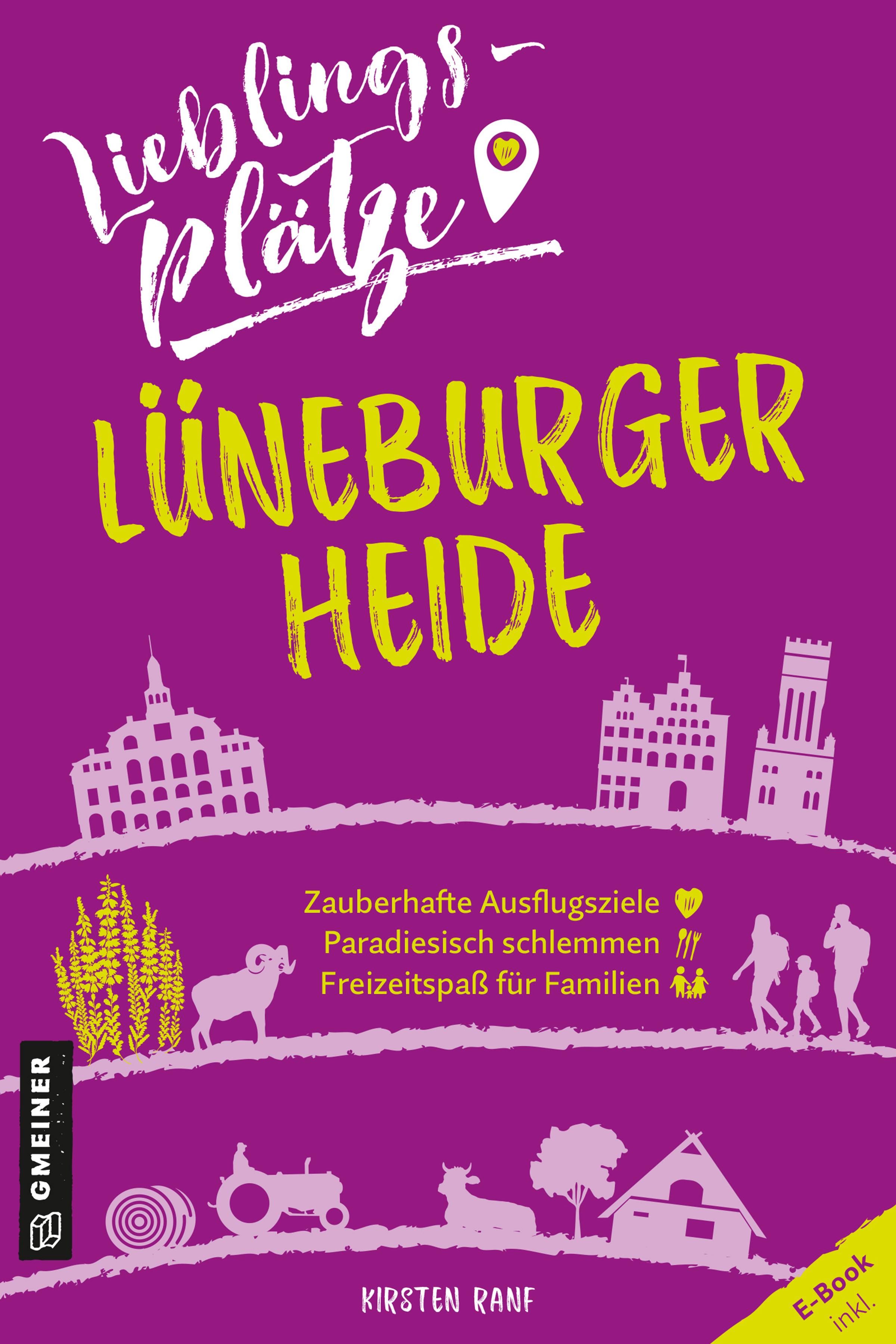 Vorderes Coverbild Lieblingsplätze Lüneburger Heide