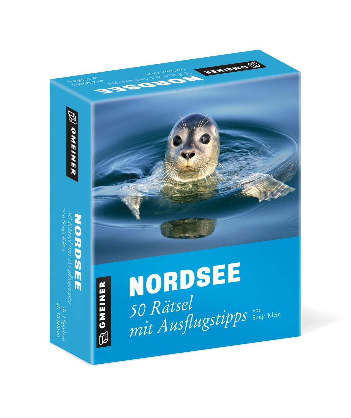 Vorderes Coverbild Nordsee - 50 Rätsel mit Ausflugstipps
