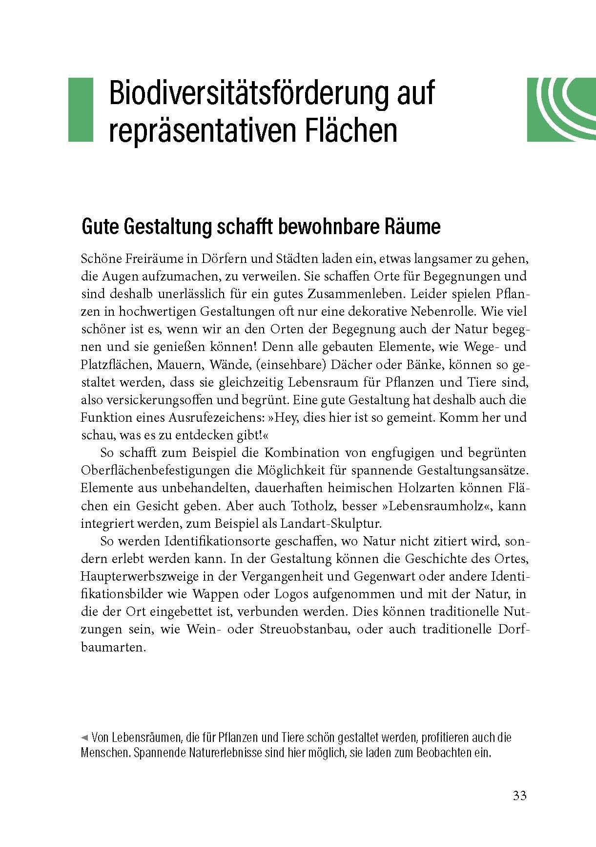 Beispielinhalt (Bild) Öffentliche und gewerbliche Grünflächen naturnah