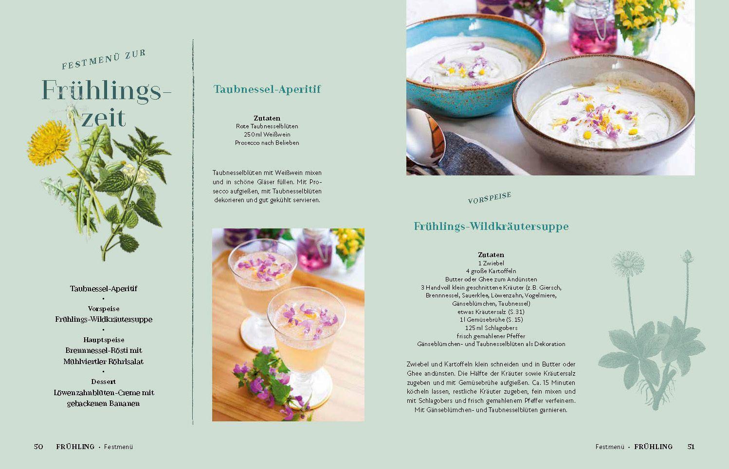 Beispielinhalt (Bild) Unkrautgenuss & Wildpflanzenküche