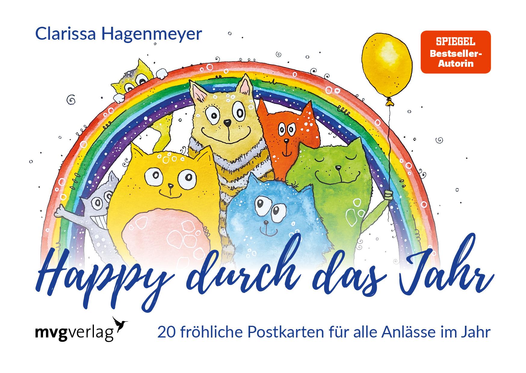 Vorderes Coverbild Happy durch das Jahr: Postkarten