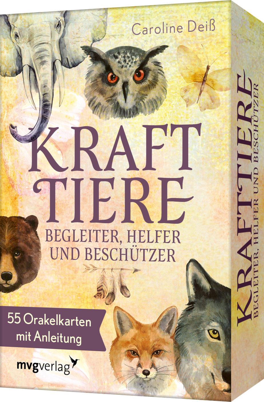 Vorderes Coverbild Krafttiere - Begleiter, Helfer und Beschützer