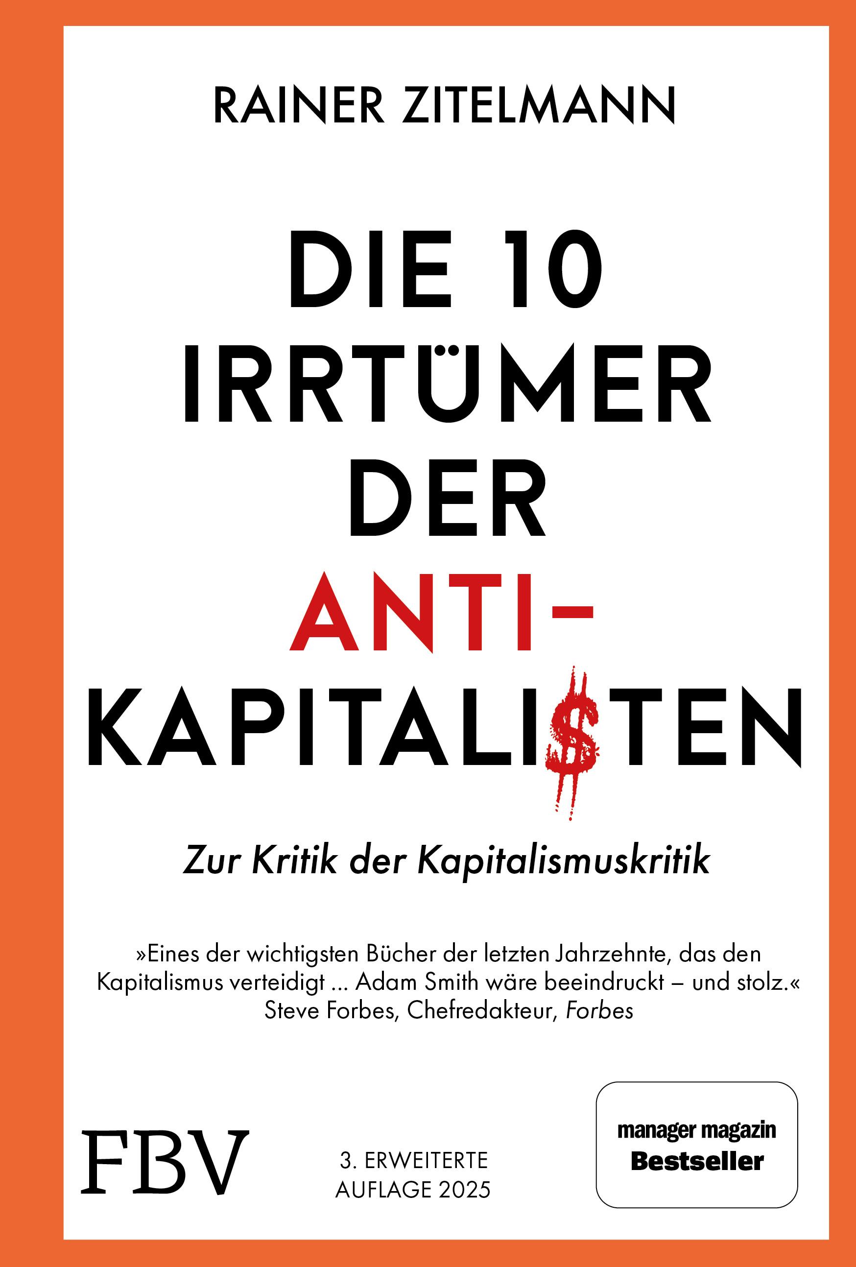 Vorderes Coverbild Die 10 Irrtümer der Antikapitalisten