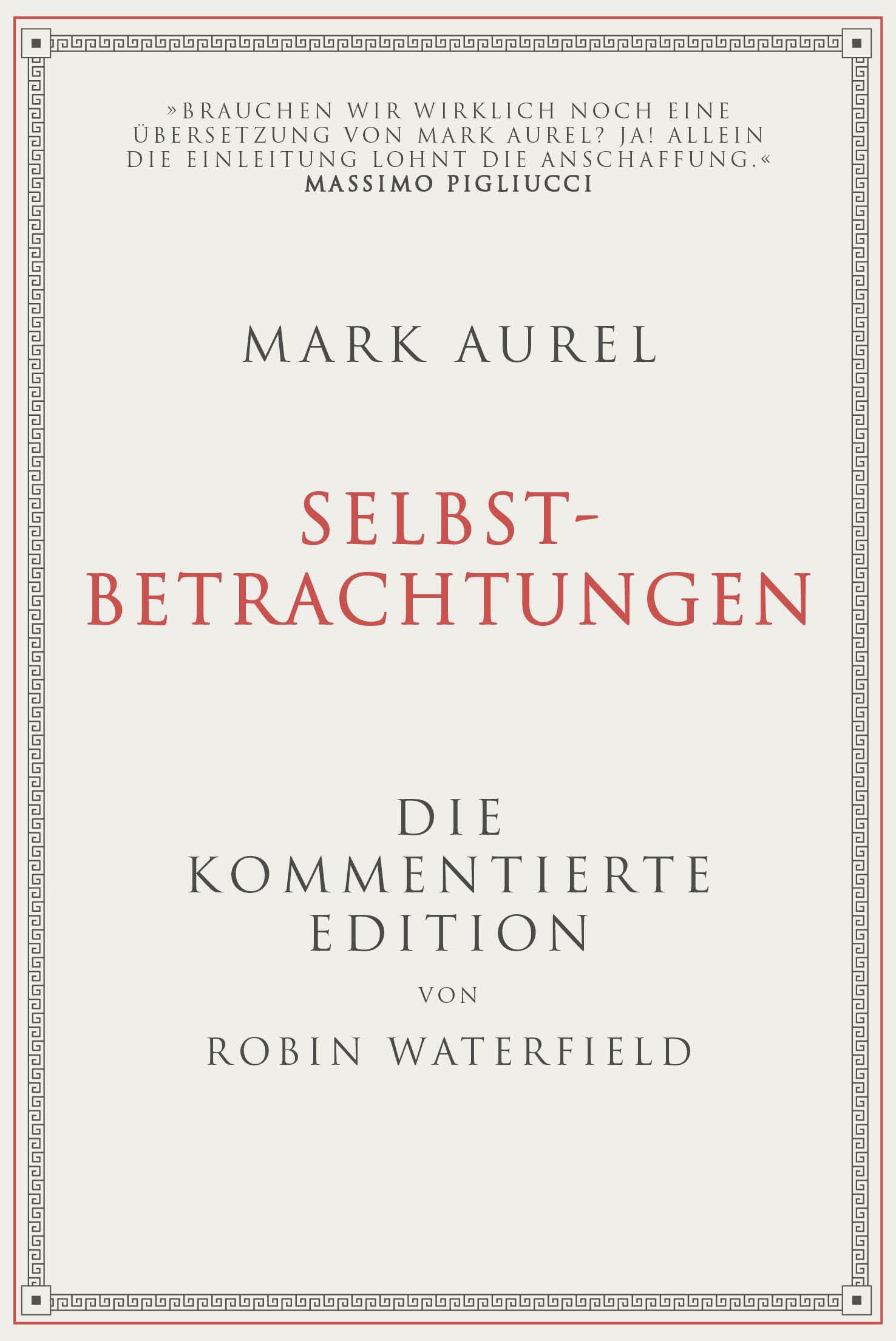 Vorderes Coverbild Mark Aurel: Selbstbetrachtungen