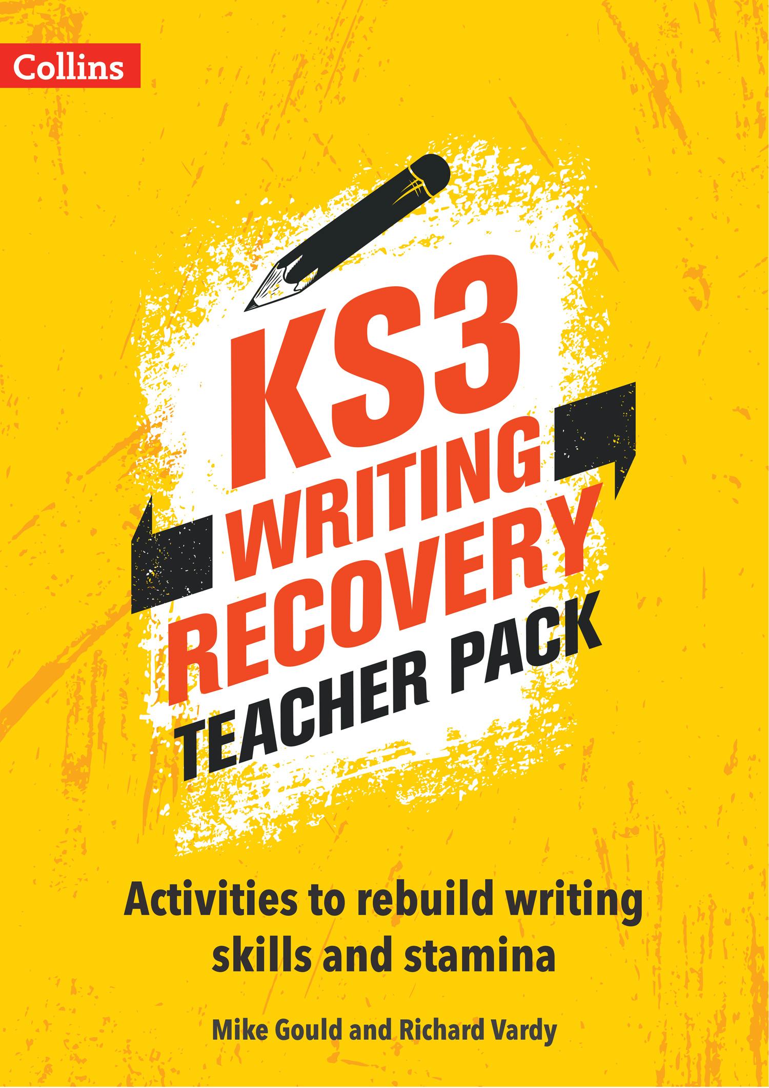 Vorderes Coverbild Ks3 Writing Recovery Teacher Pack