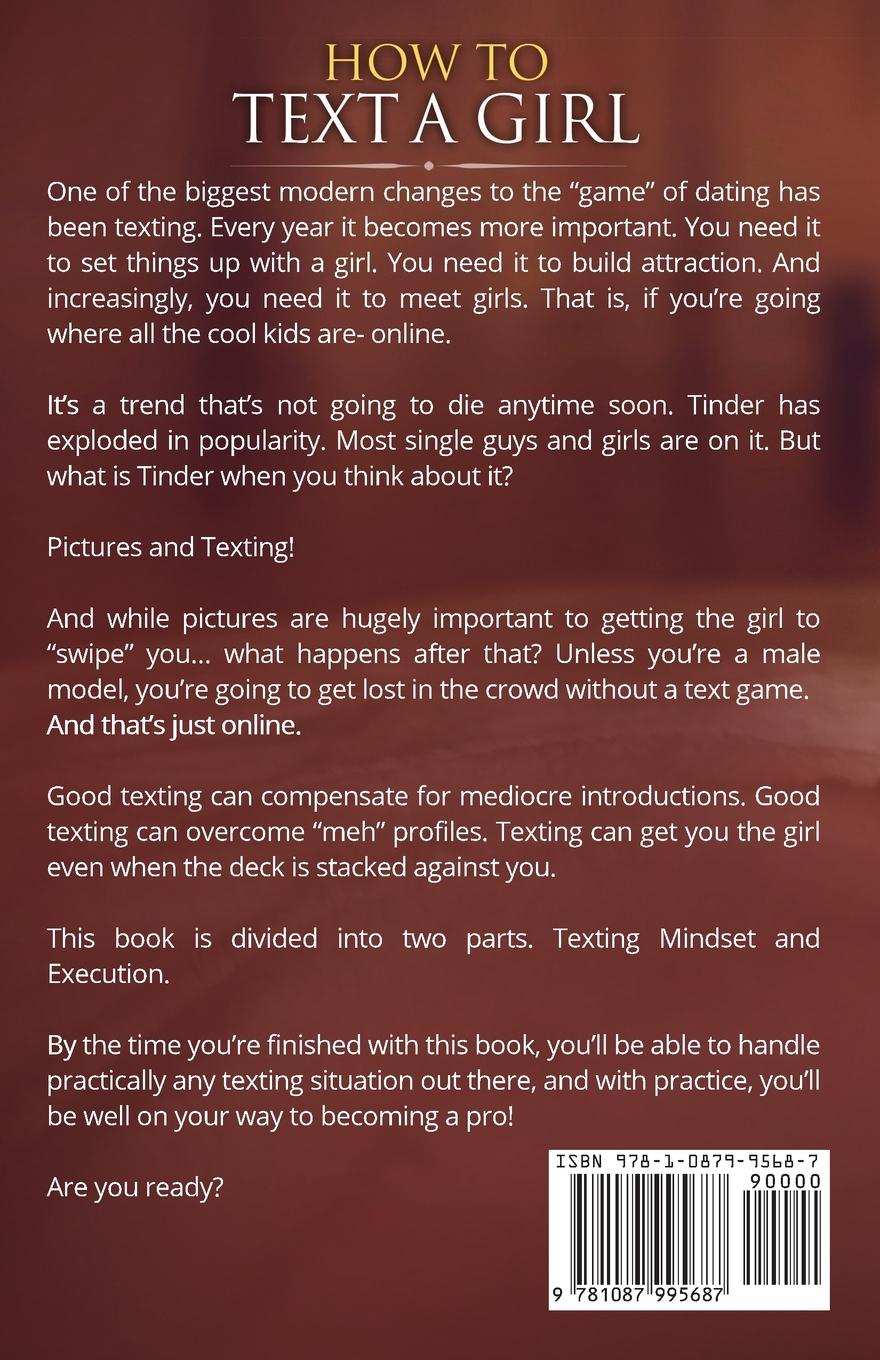Rückseitencover How to Text A Girl