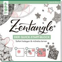 Vorderes Coverbild Zentangle®. Der Quick-Start-Block