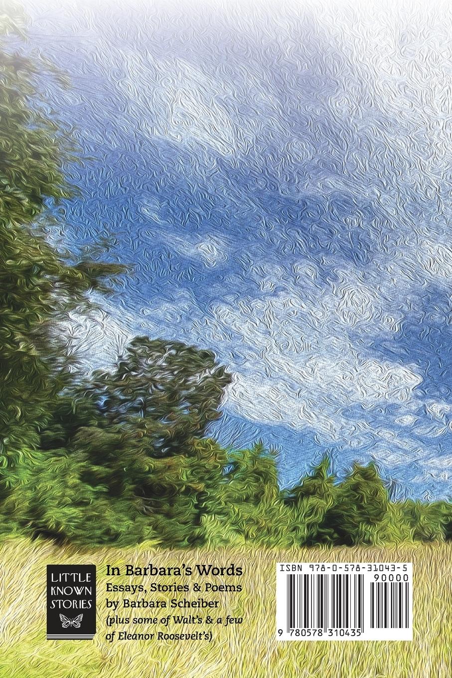 Rückseitencover In Barbara's Words