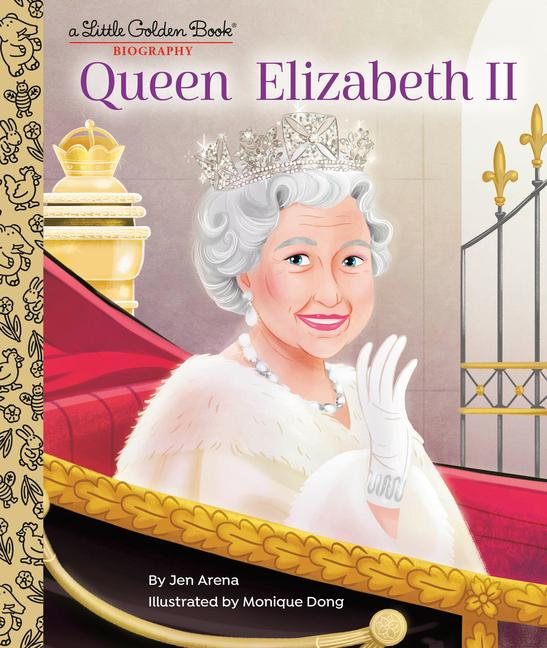 Vorderes Coverbild Queen Elizabeth II: A Little Golden Book Biography