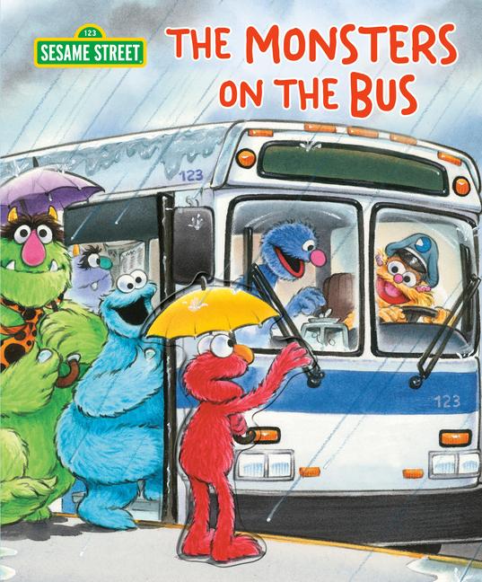 Vorderes Coverbild The Monsters on the Bus (Sesame Street)
