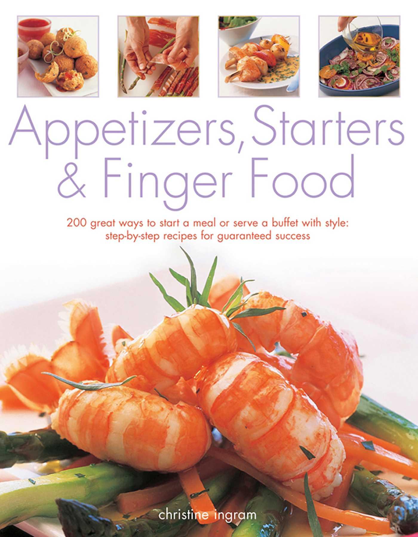 Vorderes Coverbild Appetizers, Starters & Finger Food